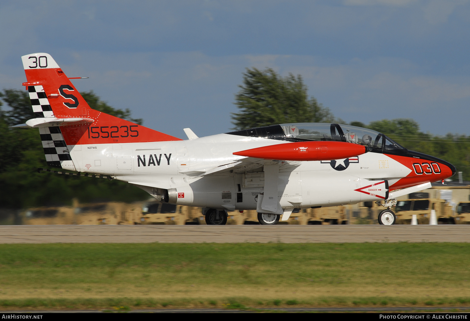 Aircraft Photo of N27WS / 155235 | North American T-2B Buckeye | USA - Navy | AirHistory.net #116608