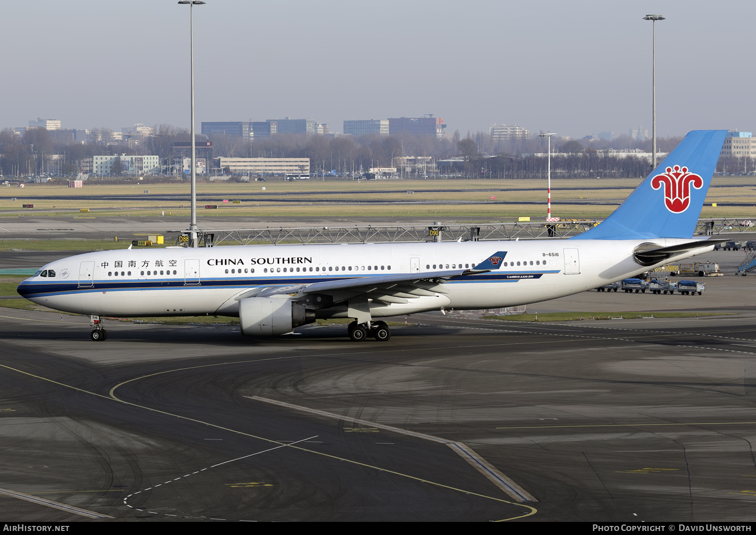 Aircraft Photo of B-6516 | Airbus A330-223 | China Southern Airlines | AirHistory.net #116612
