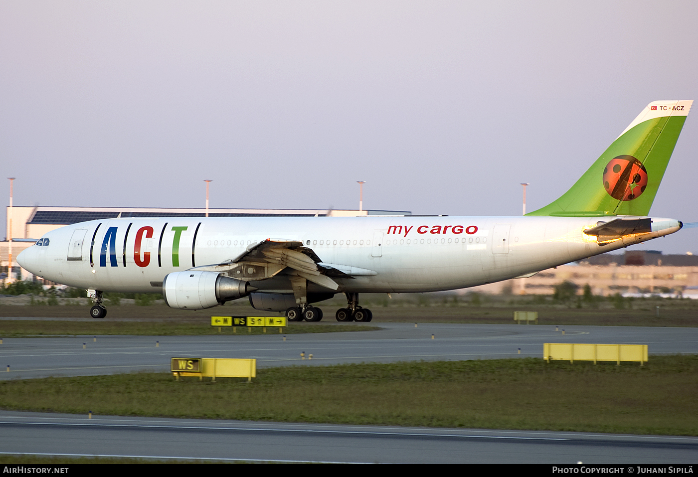 Aircraft Photo of TC-ACZ | Airbus A300B4-103(F) | ACT Airlines | AirHistory.net #116631