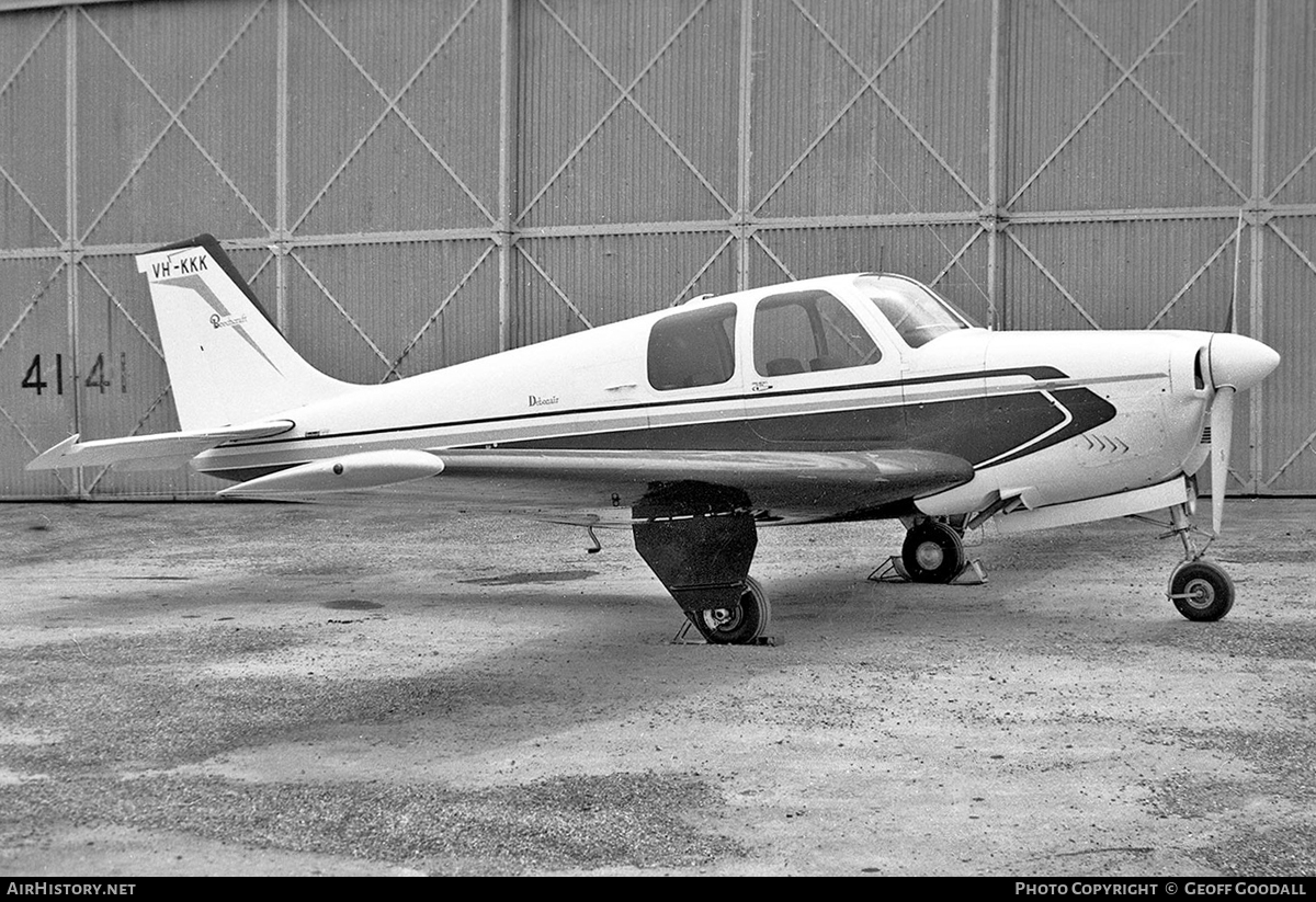 Aircraft Photo of VH-KKK | Beech B33 Debonair | AirHistory.net #116635