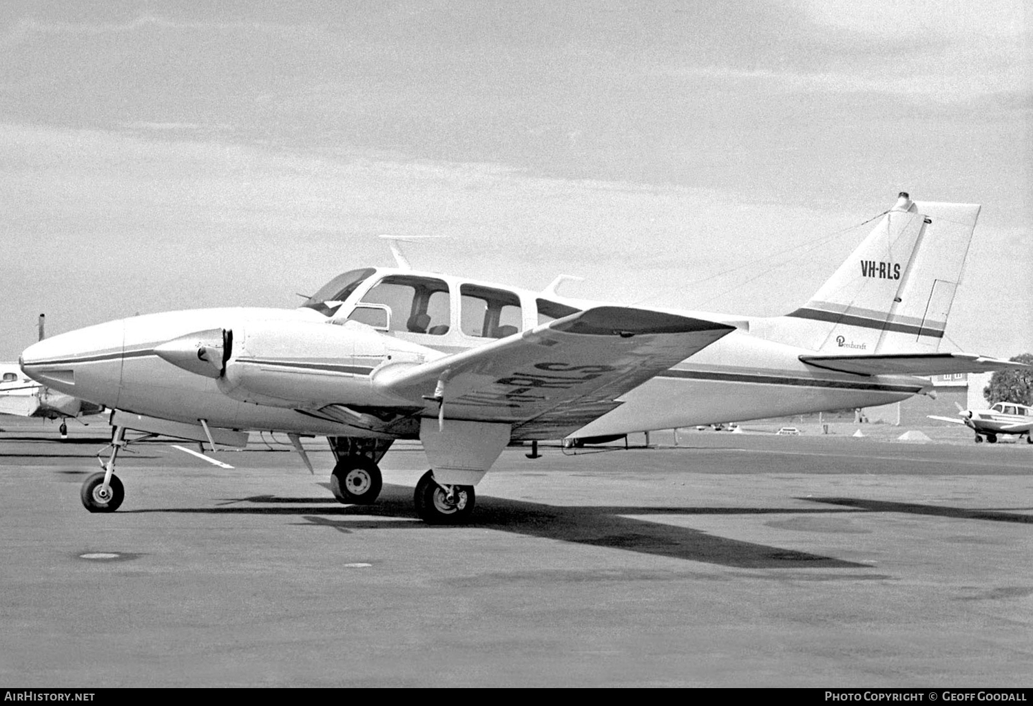 Aircraft Photo of VH-RLS | Beech C55 Baron (95-C55) | AirHistory.net #116636