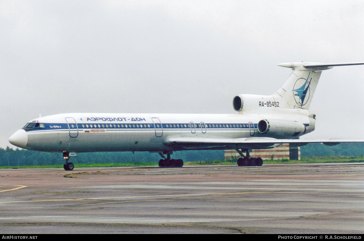 Aircraft Photo of RA-85452 | Tupolev Tu-154B-2 | Aeroflot - Don | AirHistory.net #116643
