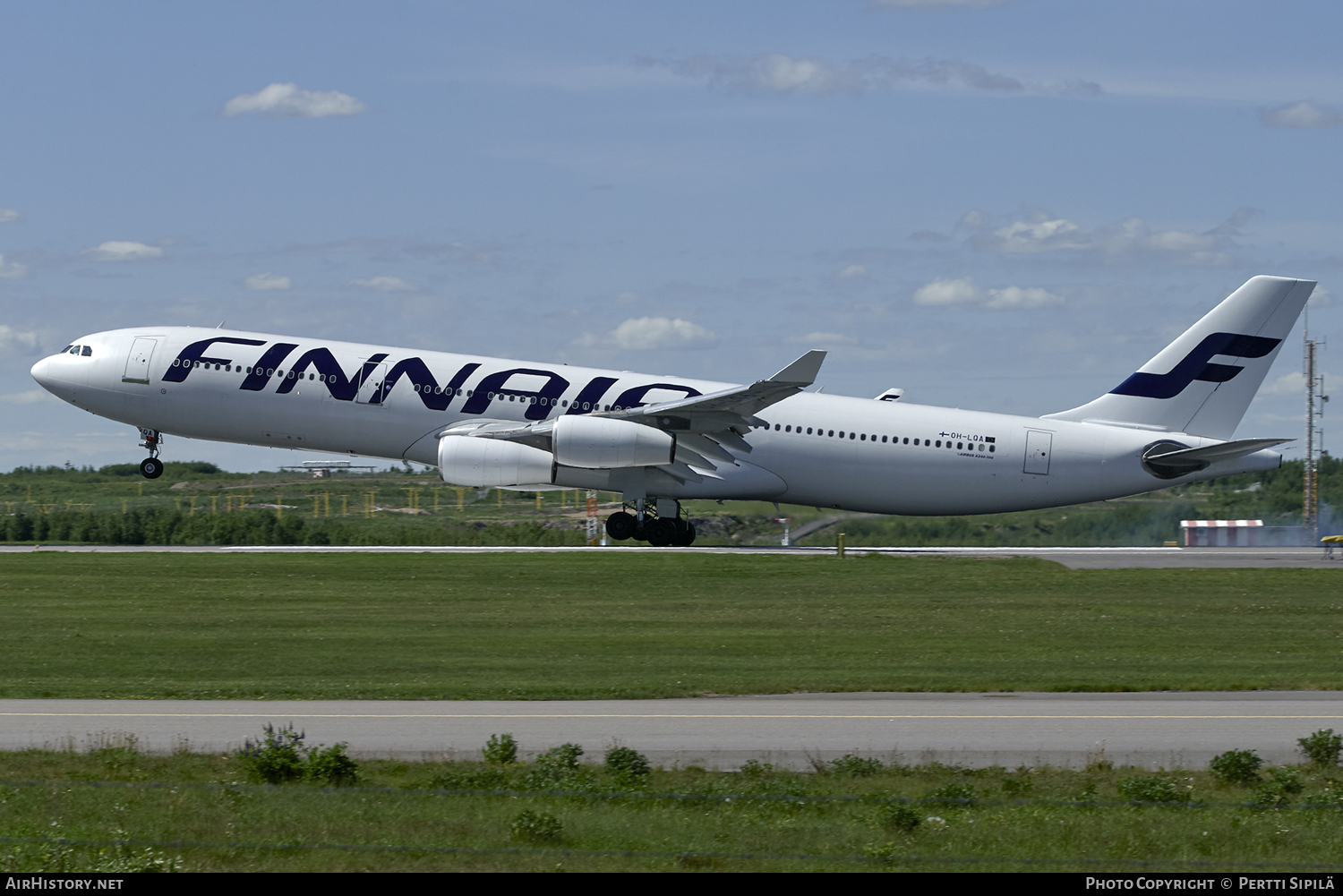 Aircraft Photo of OH-LQA | Airbus A340-311 | Finnair | AirHistory.net #116653