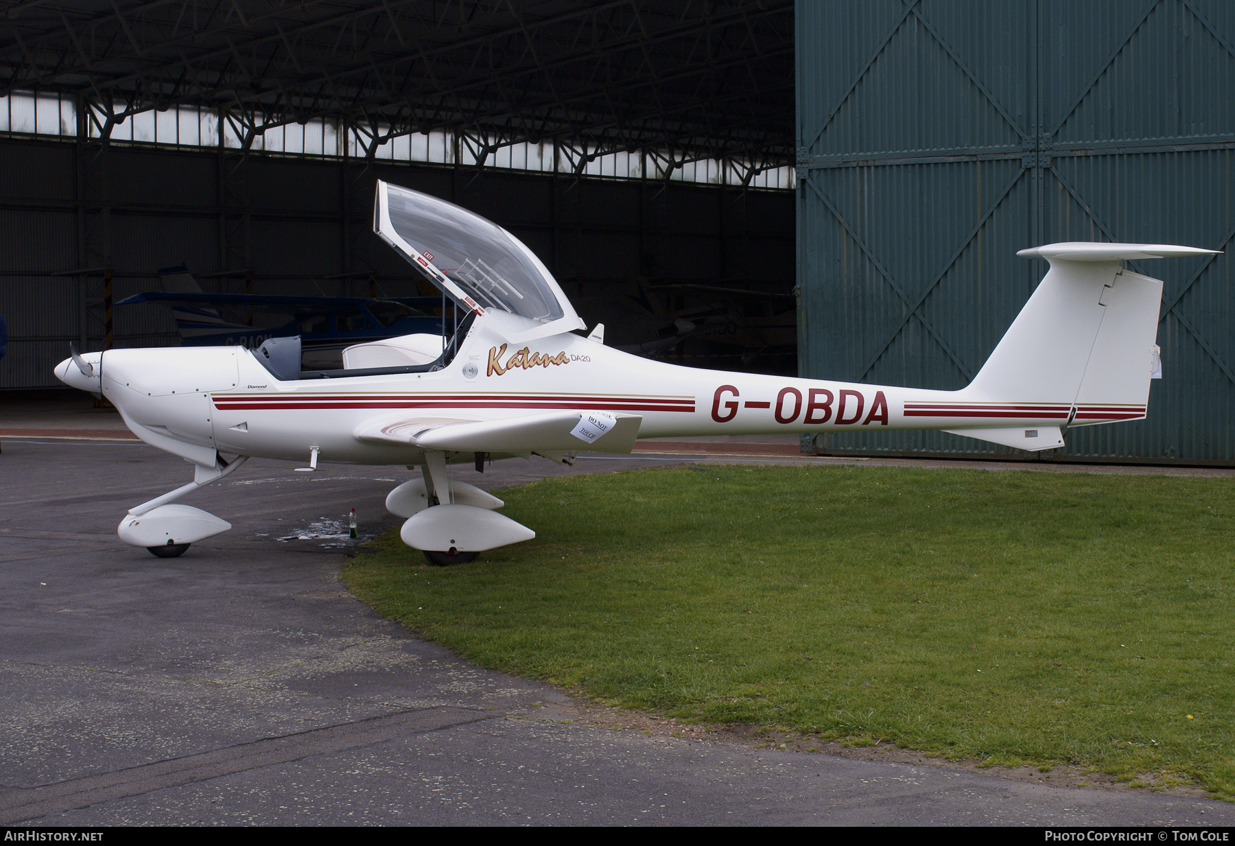 Aircraft Photo of G-OBDA | Diamond DA20A-1 Katana | AirHistory.net #116654