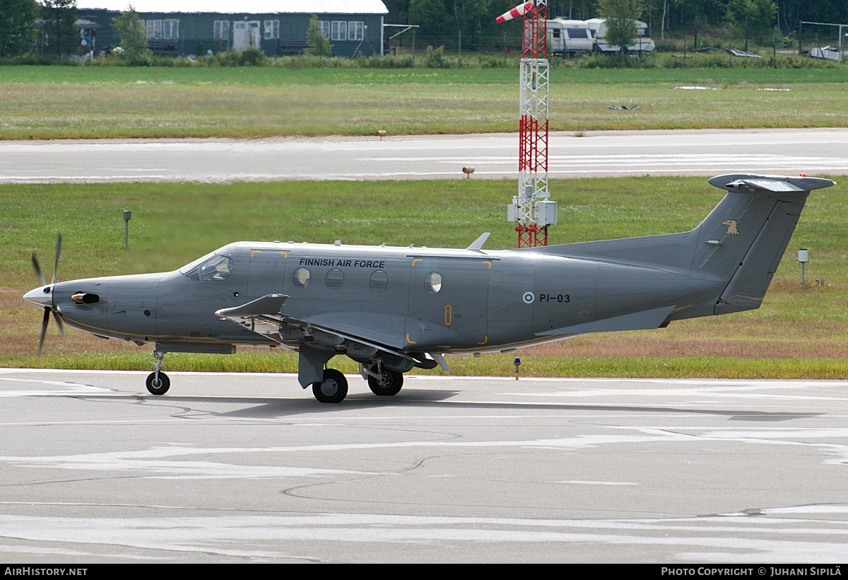 Aircraft Photo of PI-03 | Pilatus PC-12NG (PC-12/47E) | Finland - Air Force | AirHistory.net #116668