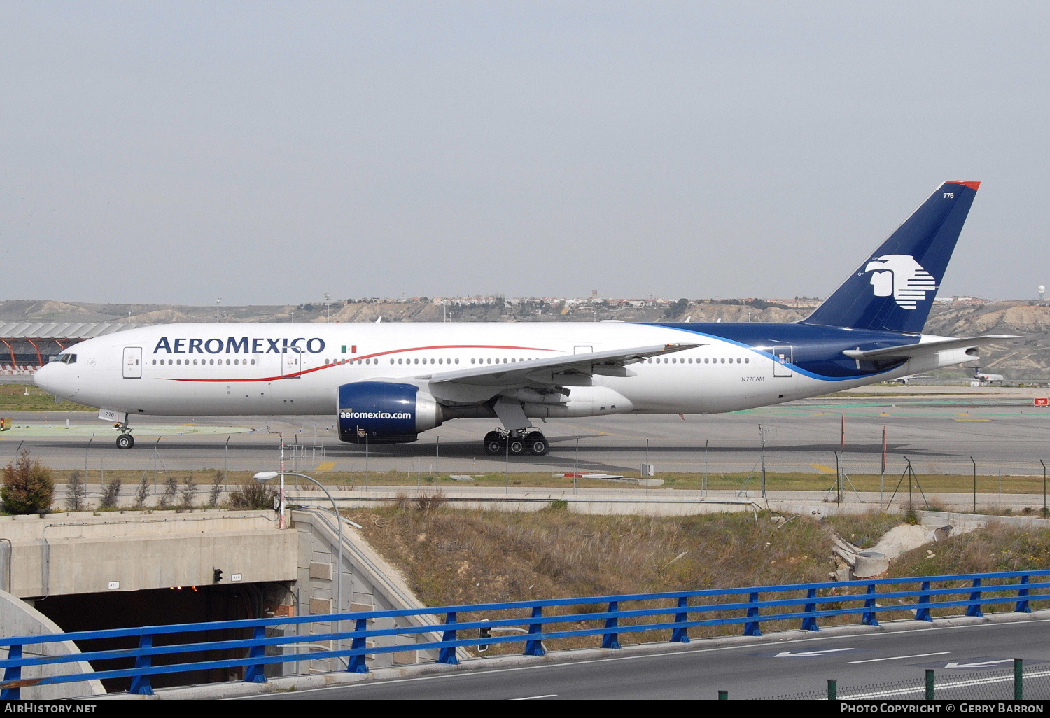 Aircraft Photo of N776AM | Boeing 777-2Q8/ER | AeroMéxico | AirHistory.net #116676