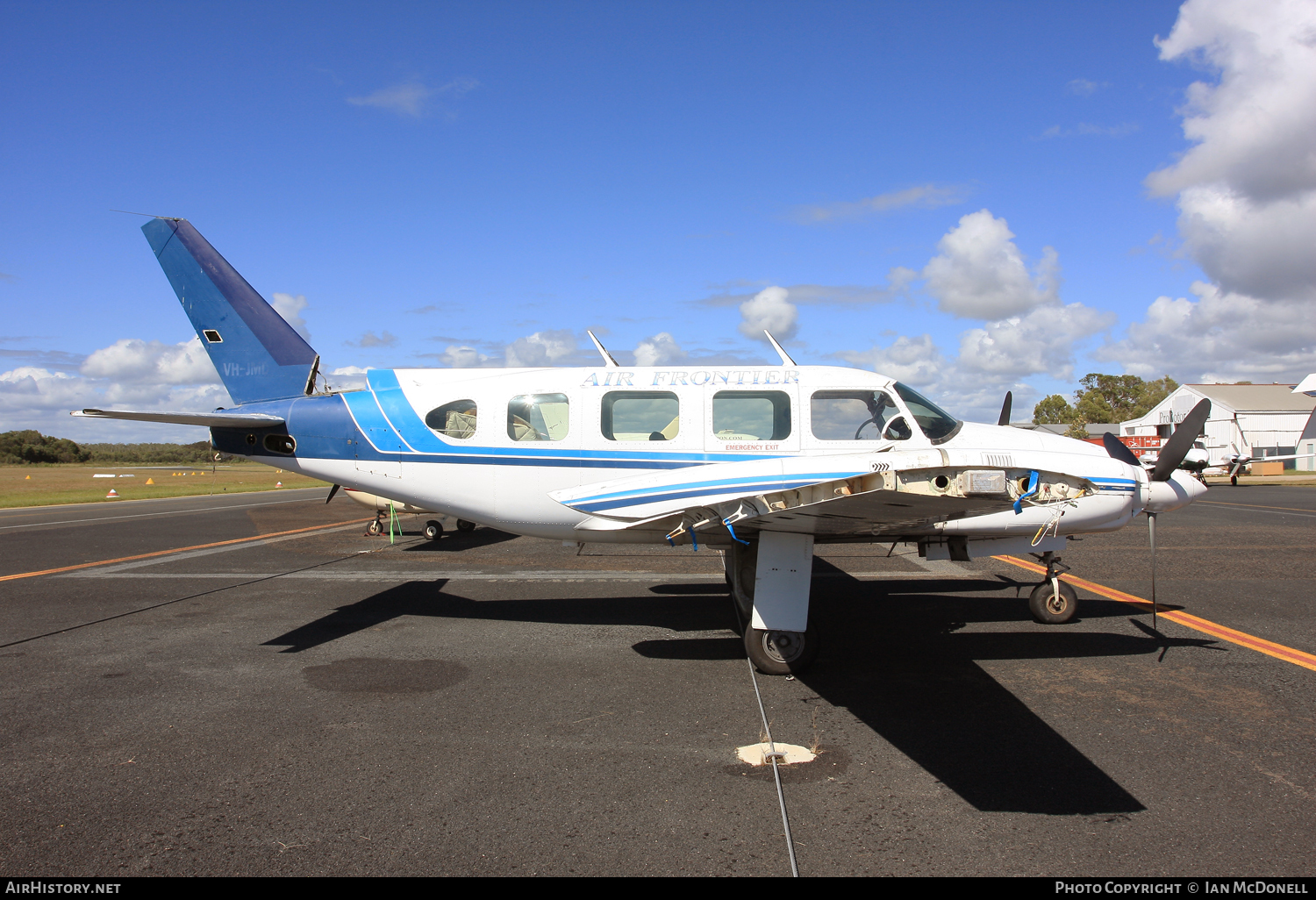 Aircraft Photo of VH-JMD | Piper PA-31-310 Navajo B | Air Frontier | AirHistory.net #116684