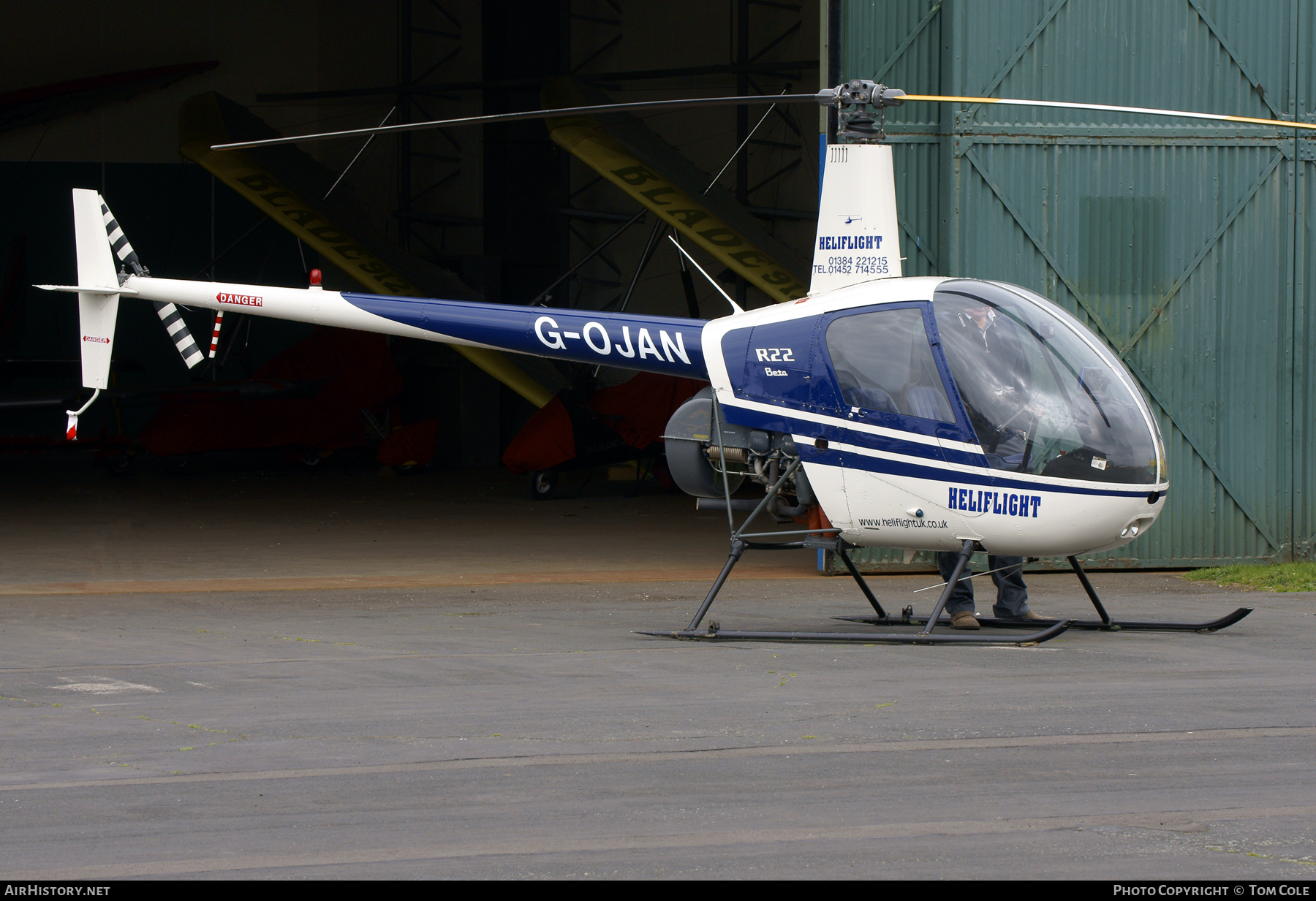 Aircraft Photo of G-OJAN | Robinson R-22 Beta | Heliflight | AirHistory.net #116717