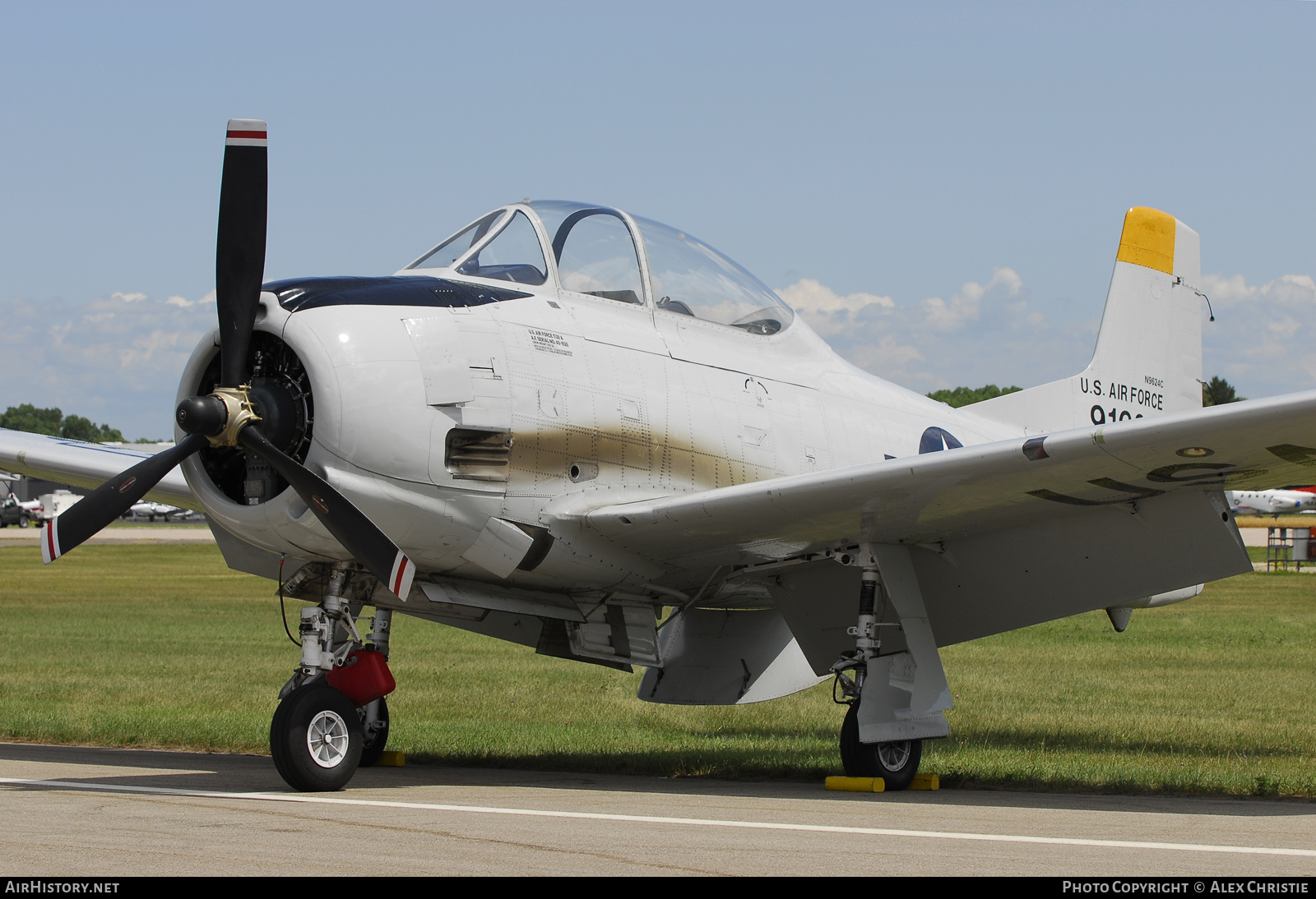 Aircraft Photo of N9624C / 91626 | North American T-28A Trojan | USA - Air Force | AirHistory.net #116721