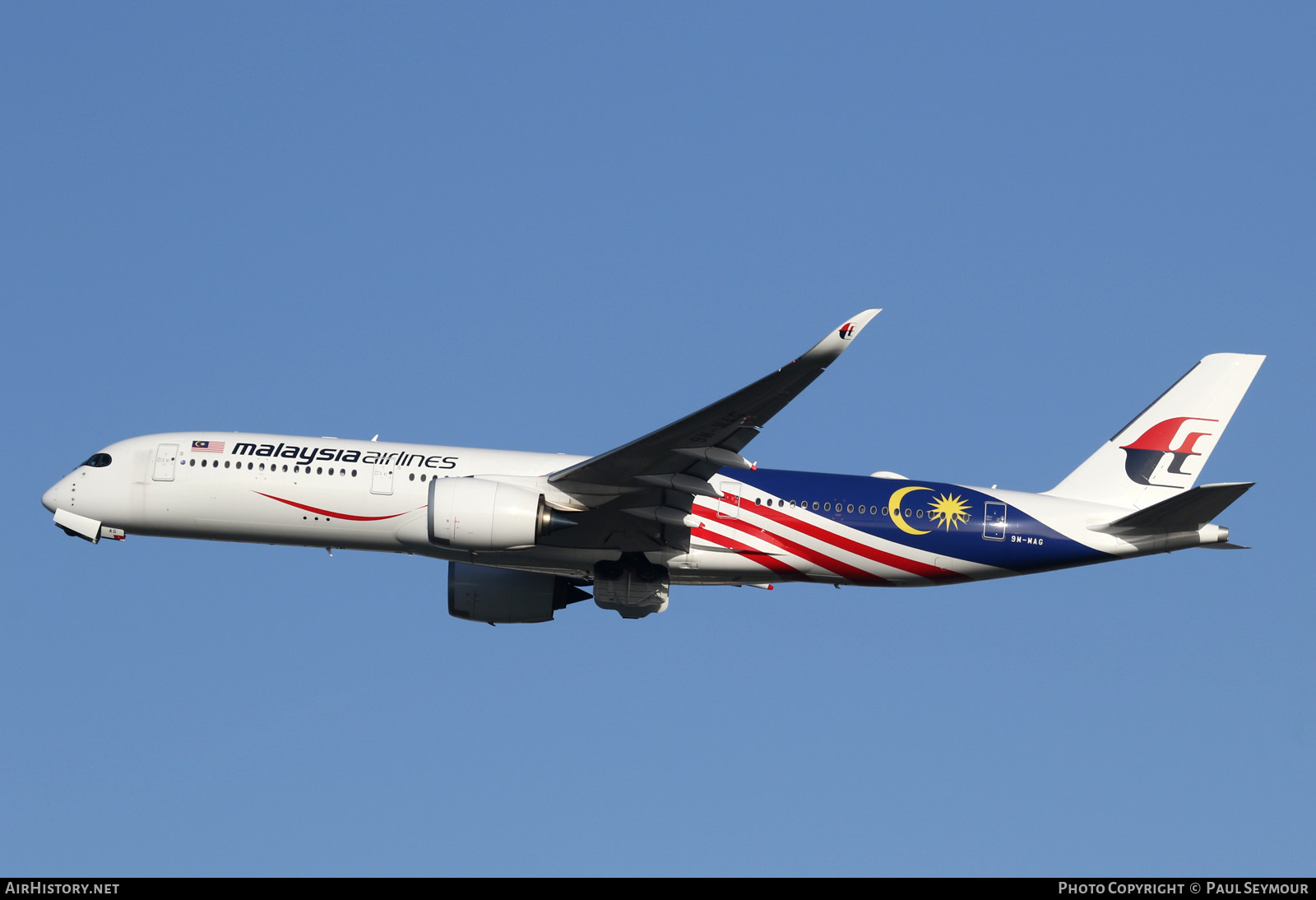 Aircraft Photo of 9M-MAG | Airbus A350-941 | Malaysia Airlines | AirHistory.net #116736