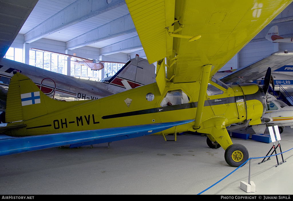 Aircraft Photo of OH-MVL | De Havilland Canada DHC-2 Beaver Mk1 | Rajavartiolaitos - Finnish Border Guard | AirHistory.net #116737