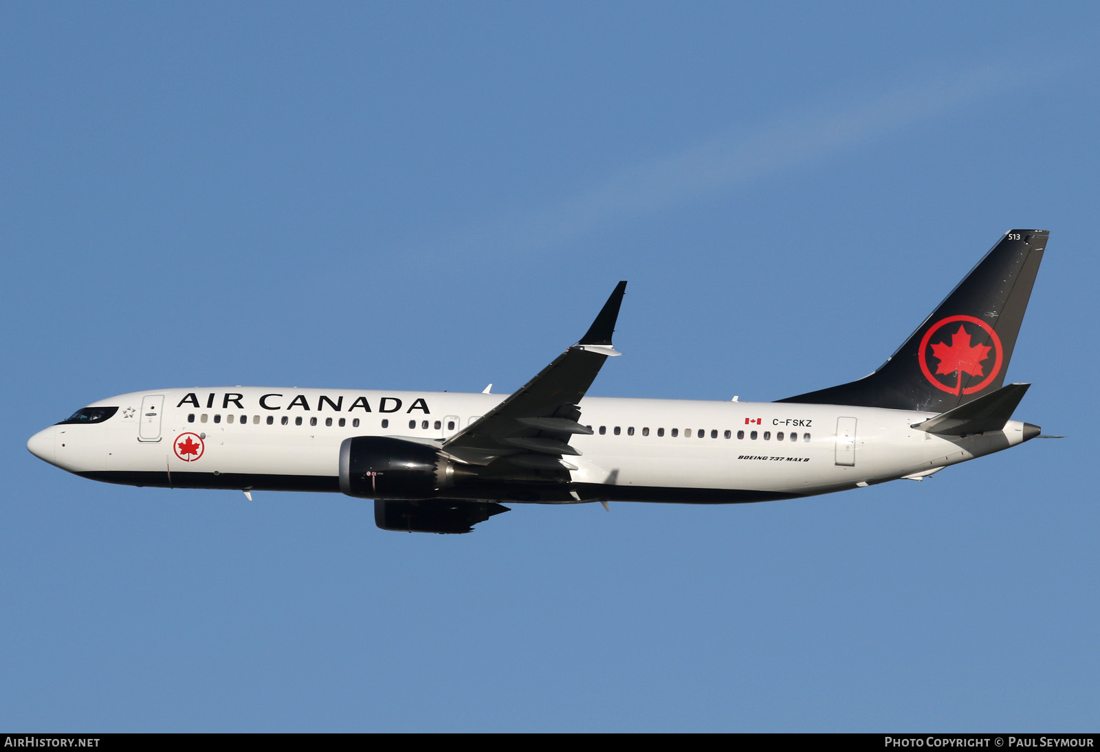 Aircraft Photo of C-FSKZ | Boeing 737-8 Max 8 | Air Canada | AirHistory.net #116743