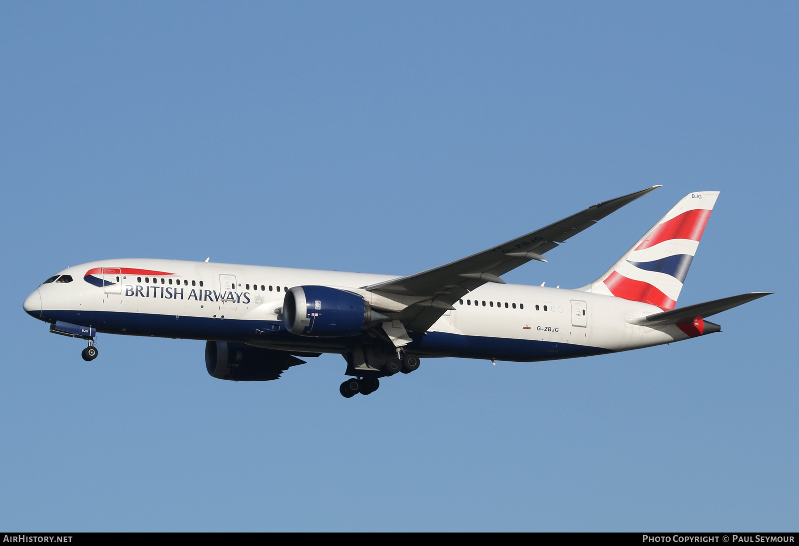 Aircraft Photo of G-ZBJG | Boeing 787-8 Dreamliner | British Airways | AirHistory.net #116744
