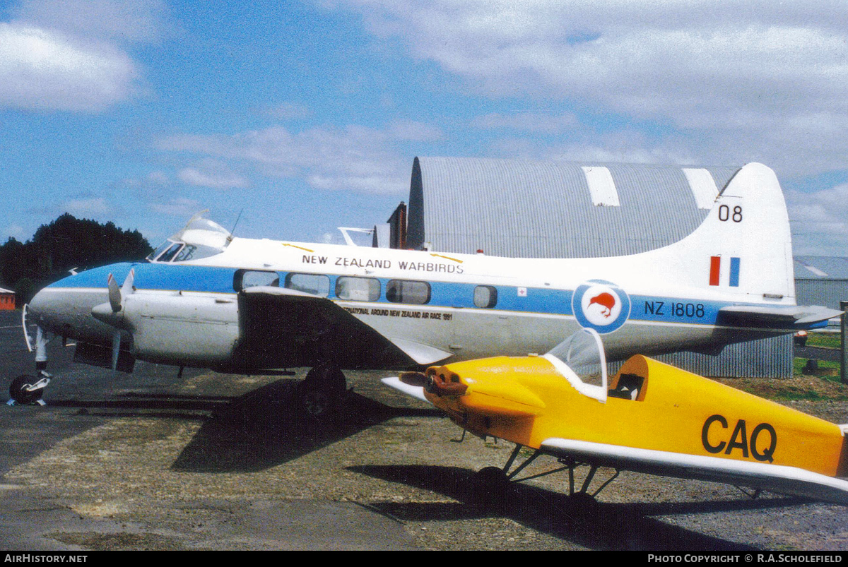Aircraft Photo of ZK-KTT / NZ1808 | De Havilland D.H. 104 Dove 1B | New Zealand Warbirds | New Zealand - Air Force | AirHistory.net #116748
