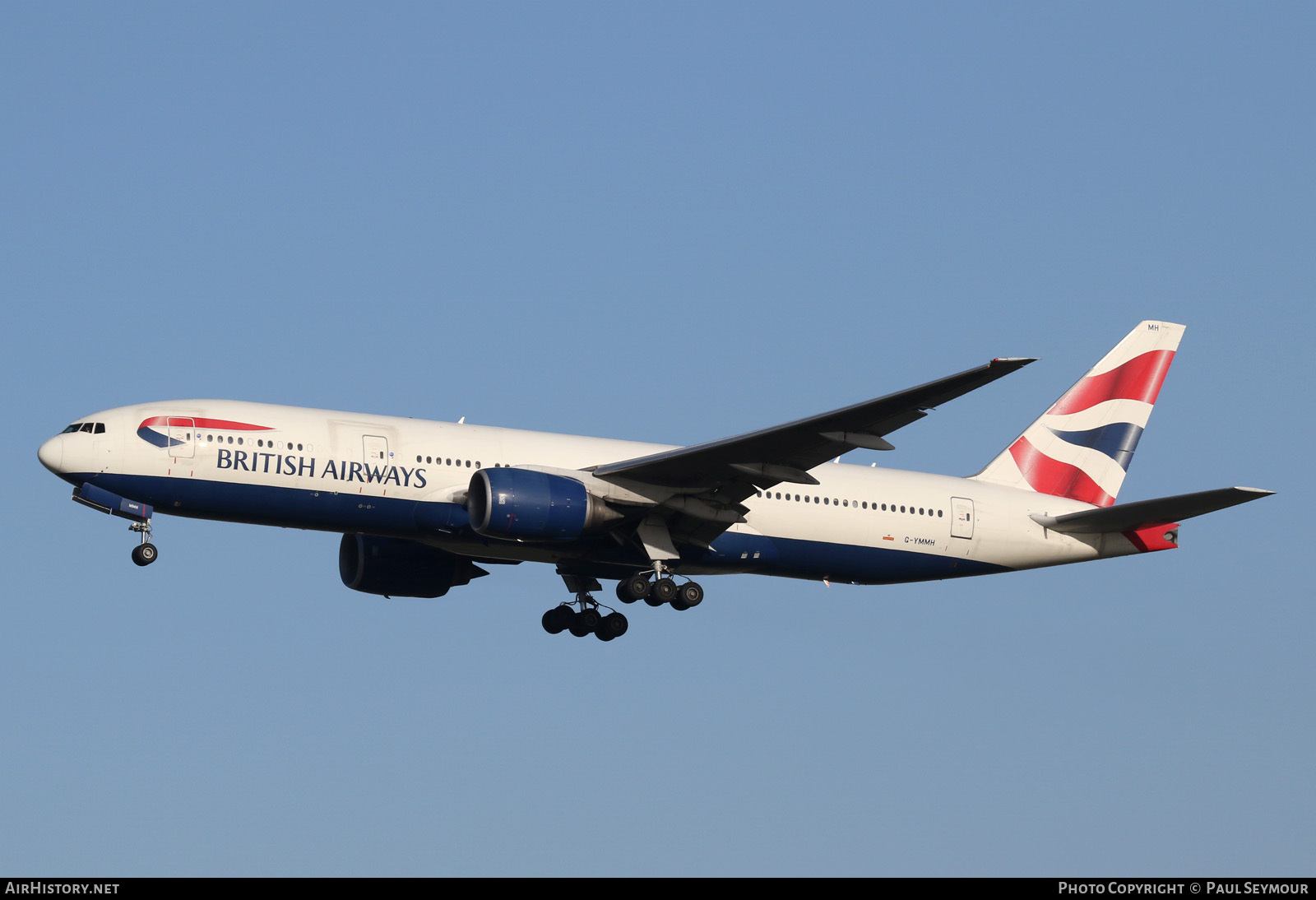 Aircraft Photo of G-YMMH | Boeing 777-236/ER | British Airways | AirHistory.net #116750