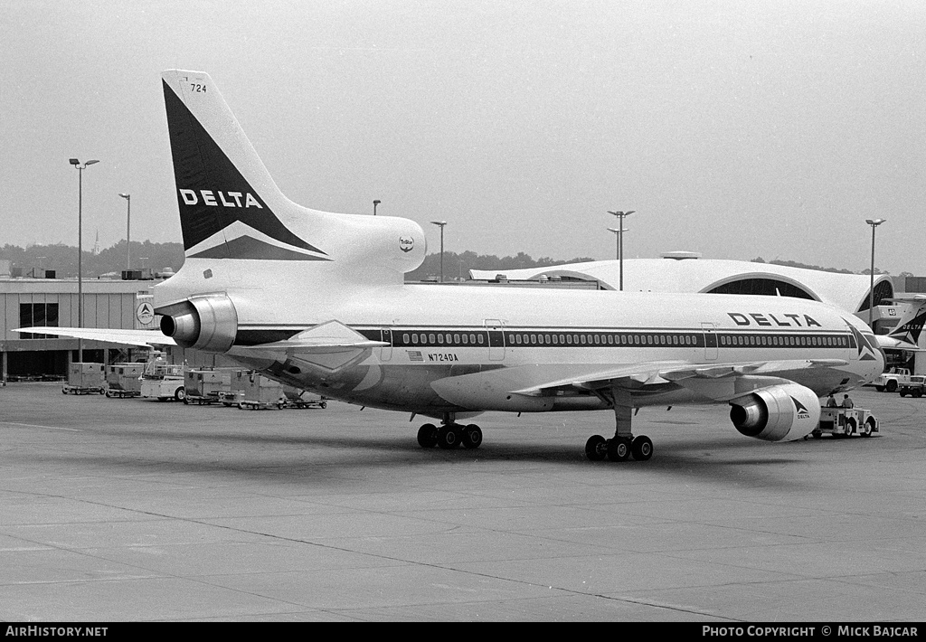 Aircraft Photo of N724DA | Lockheed L-1011-385-1 TriStar 1 | Delta Air Lines | AirHistory.net #116752
