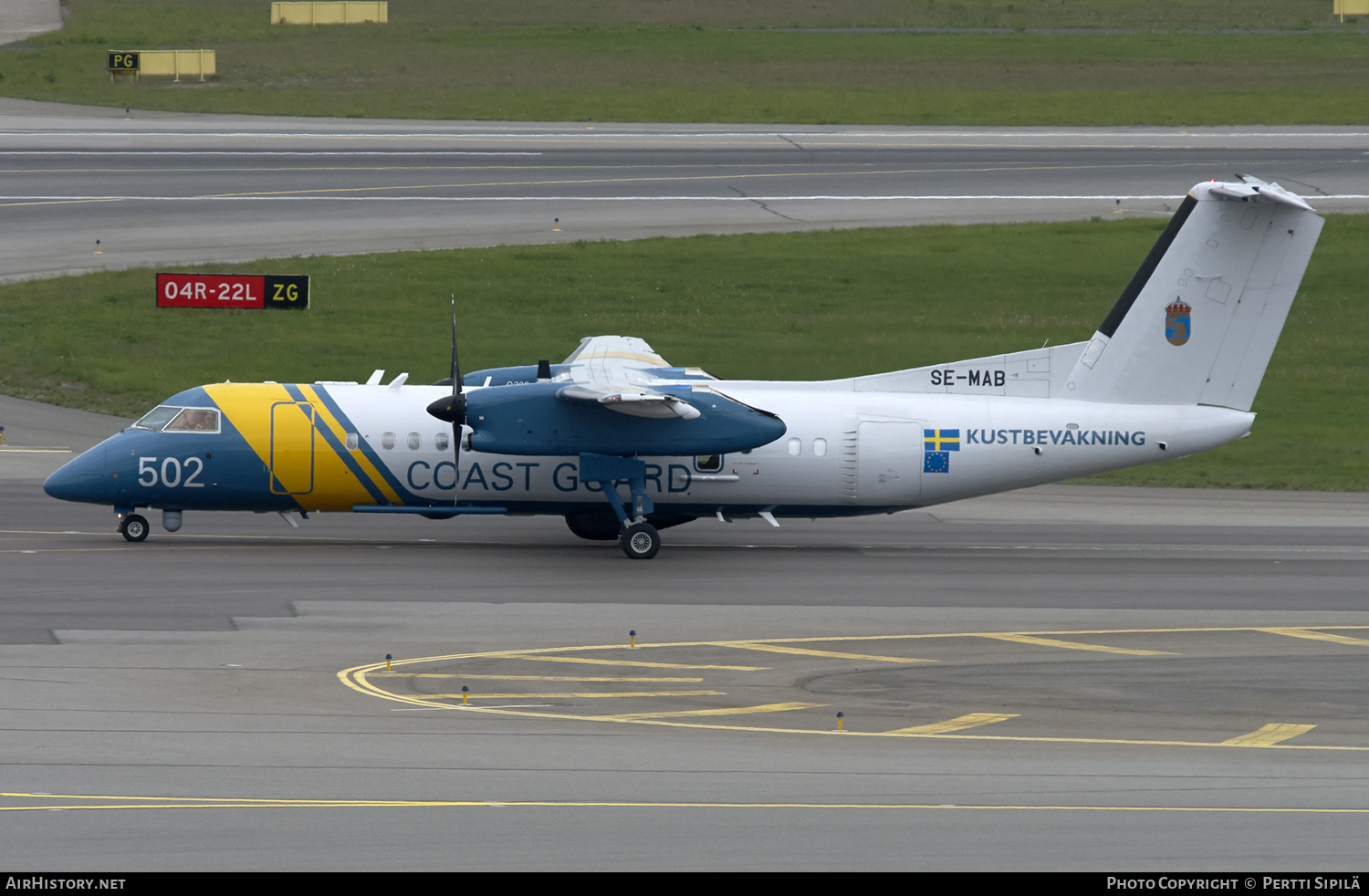 Aircraft Photo of SE-MAB | Bombardier DHC-8-311AQ Dash 8 | Kustbevakning - Swedish Coastguard | AirHistory.net #116755