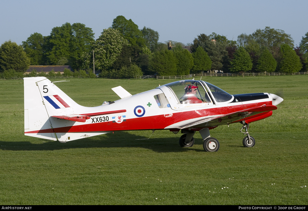 Aircraft Photo of G-SIJW / XX630 | Scottish Aviation Bulldog 120/121 | UK - Air Force | AirHistory.net #116756
