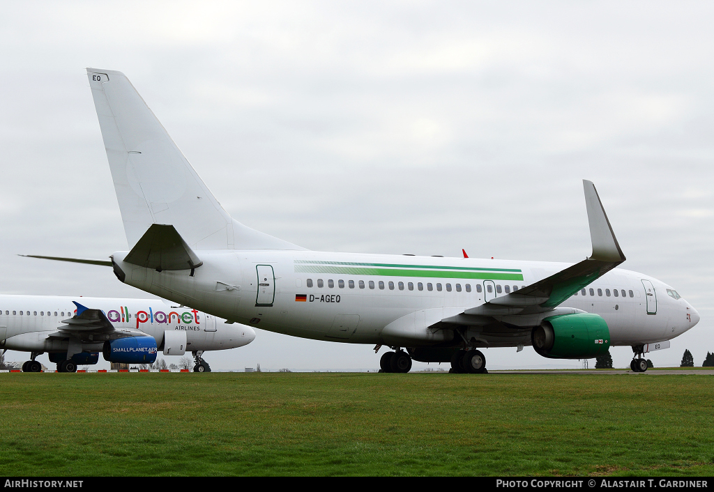 Aircraft Photo of D-AGEQ | Boeing 737-75B | Germania | AirHistory.net #116759