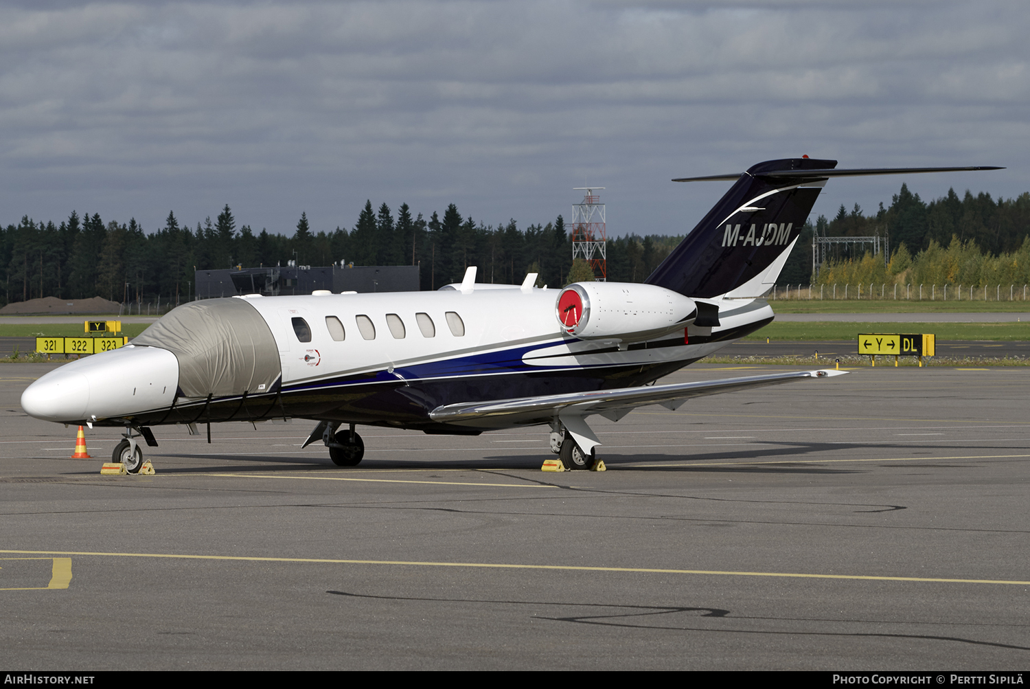 Aircraft Photo of M-AJDM | Cessna 525A CitationJet CJ2 | AirHistory.net #116760