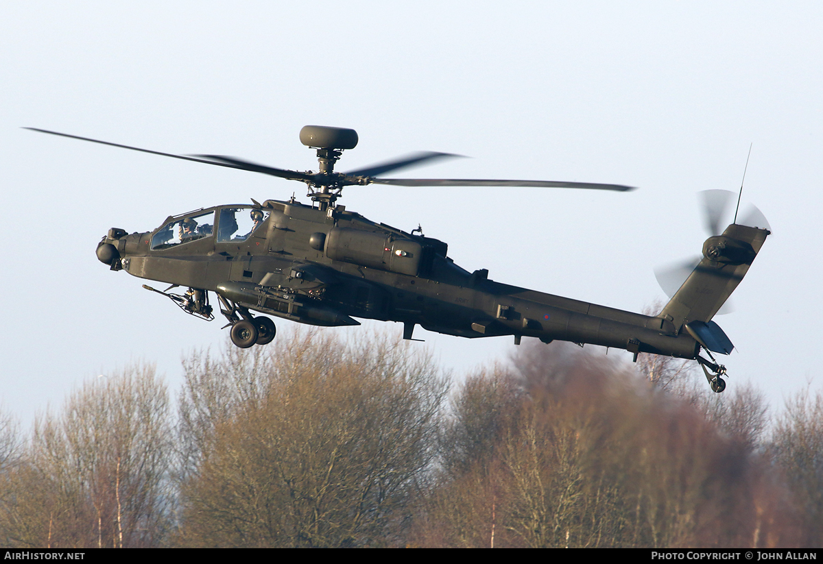 Aircraft Photo of ZJ220 | Westland WAH-64D Longbow Apache AH1 | UK - Army | AirHistory.net #116782