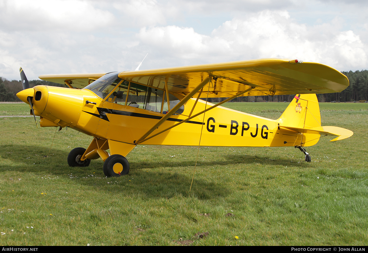 Aircraft Photo of G-BPJG | Piper PA-18-150 Super Cub | AirHistory.net #116784