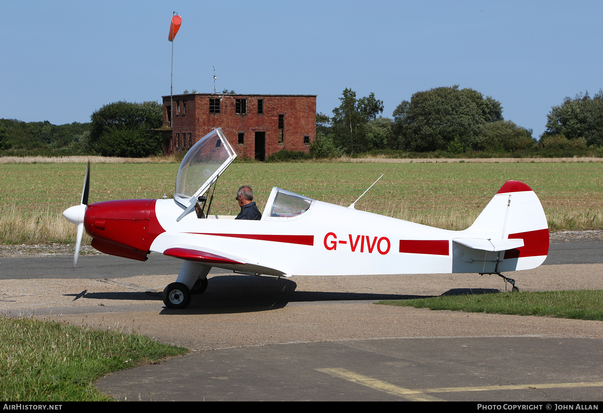 Aircraft Photo of G-VIVO | Nicollier HN-700 Menestrel II | AirHistory.net #116793