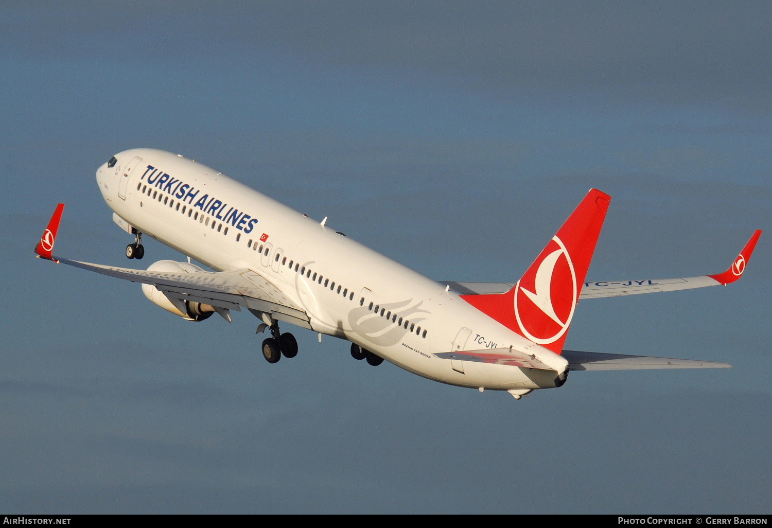 Aircraft Photo of TC-JYL | Boeing 737-9F2/ER | Turkish Airlines | AirHistory.net #116801