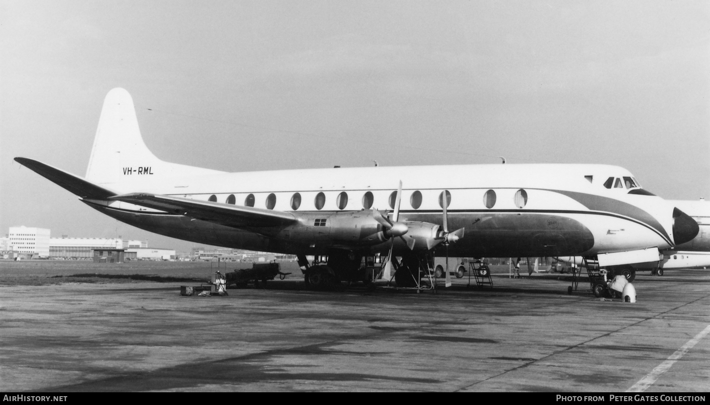 Aircraft Photo of VH-RML | Vickers 818 Viscount | Ansett - ANA | AirHistory.net #116809