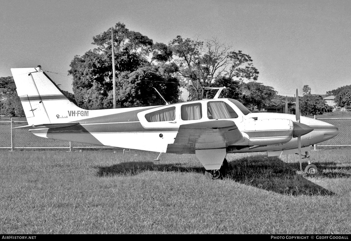 Aircraft Photo of VH-FGM | Beech C55 Baron (95-C55) | AirHistory.net #116810