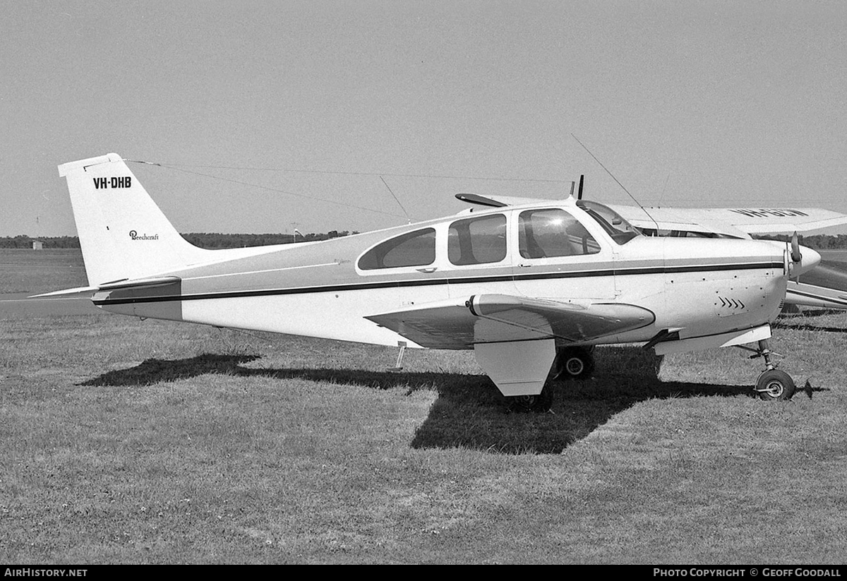 Aircraft Photo of VH-DHB | Beech C33 Debonair | AirHistory.net #116811