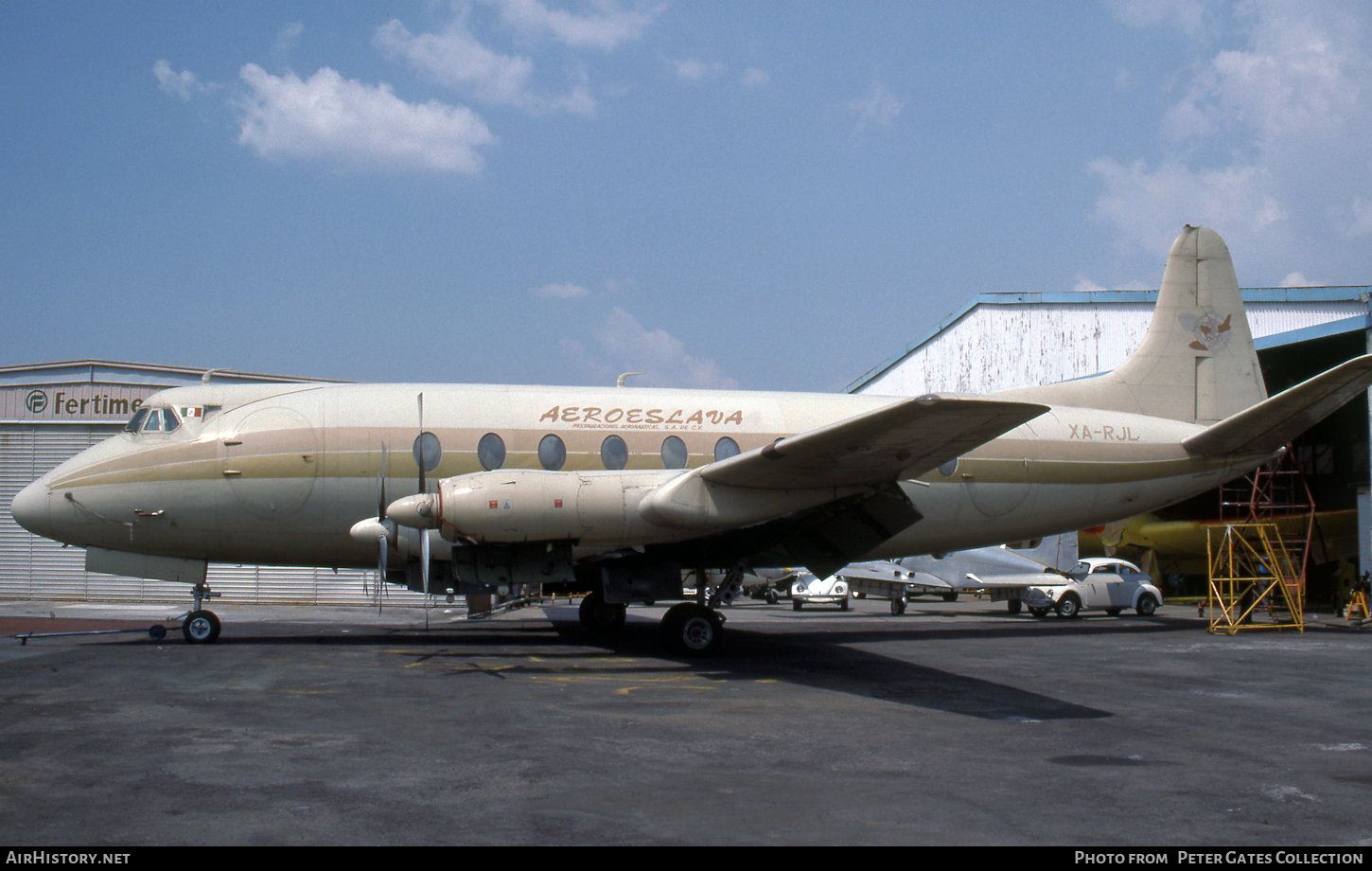 Aircraft Photo of XA-RJL | Vickers 798D Viscount | Aeroeslava - Restauraciones Aeronáuticas | AirHistory.net #116820