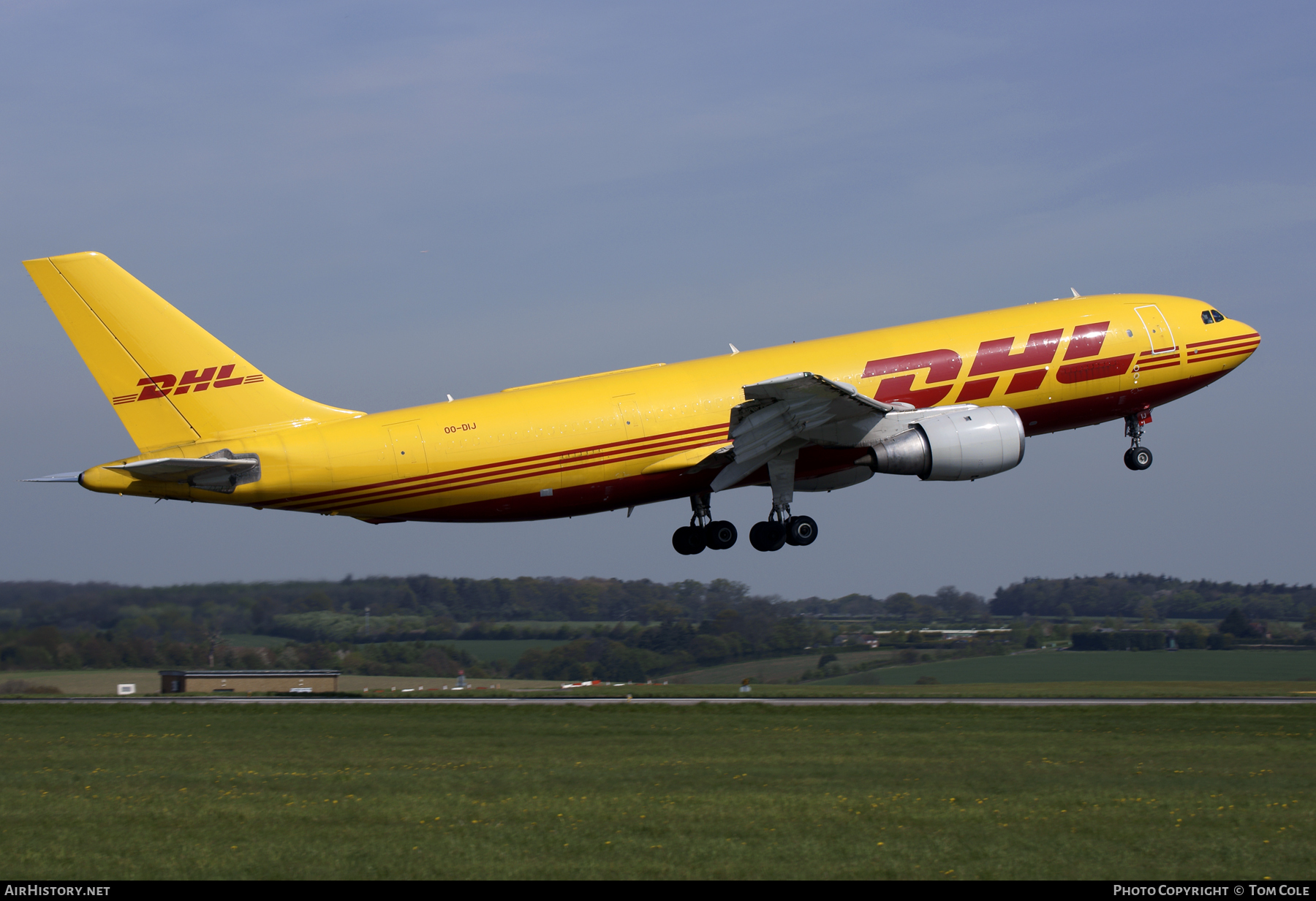 Aircraft Photo of OO-DIJ | Airbus A300B4-103(F) | DHL International | AirHistory.net #116824