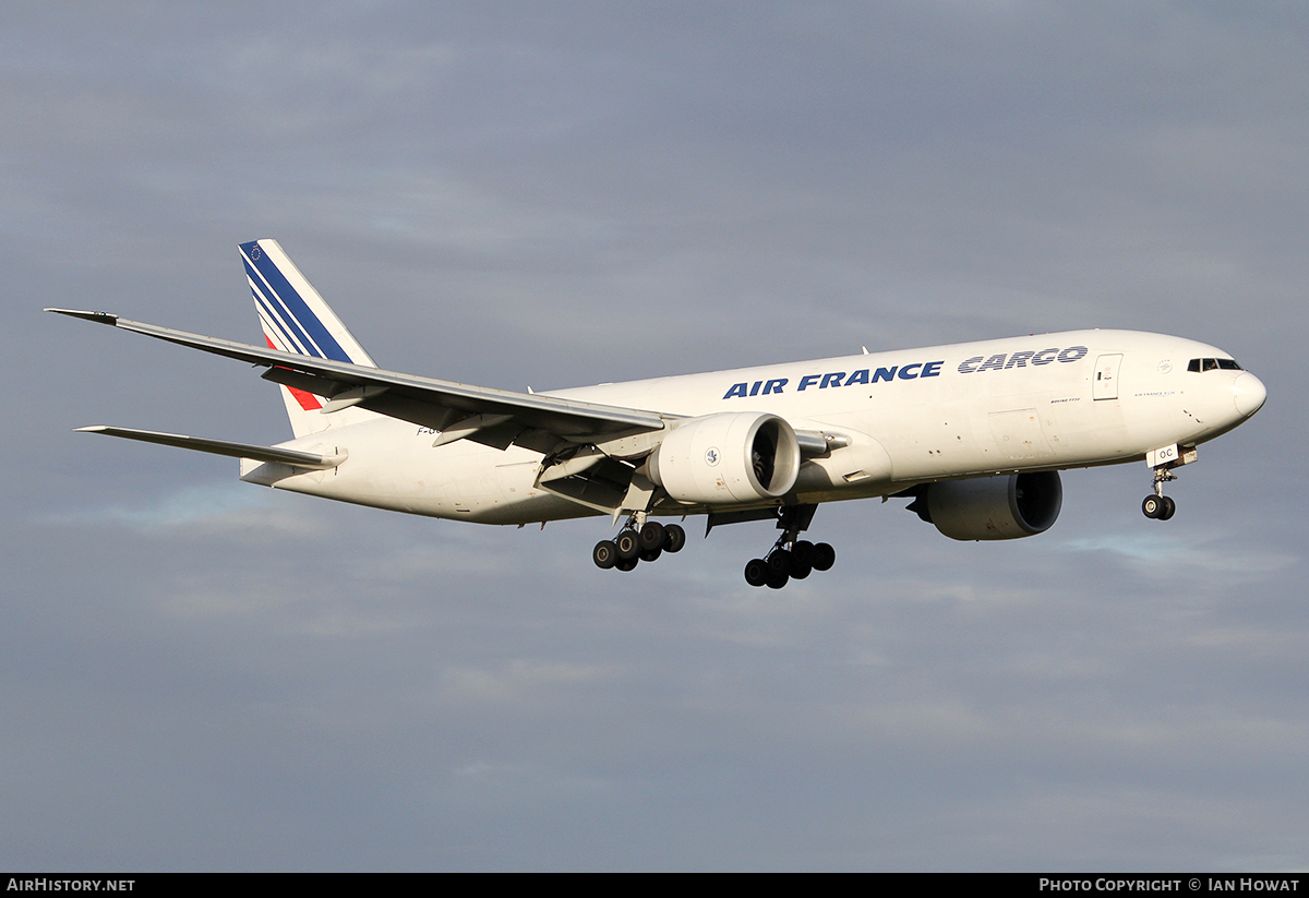 Aircraft Photo of F-GUOC | Boeing 777-F28 | Air France Cargo | AirHistory.net #116841