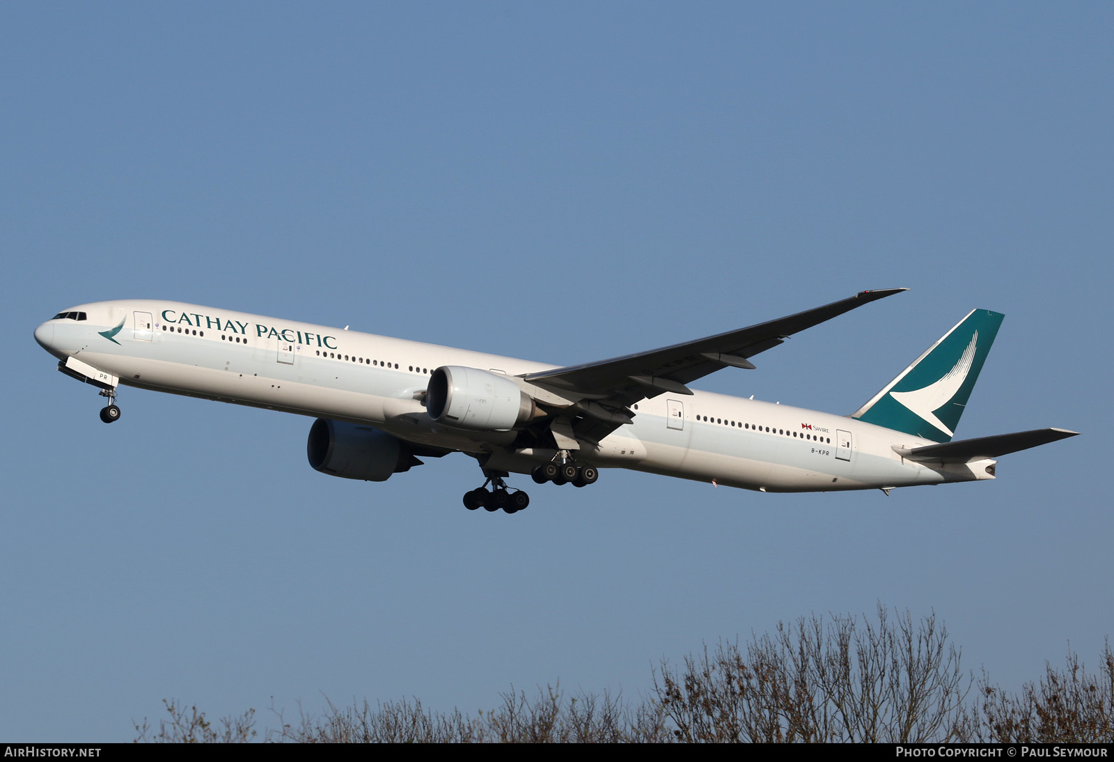 Aircraft Photo of B-KPR | Boeing 777-367/ER | Cathay Pacific Airways | AirHistory.net #116849