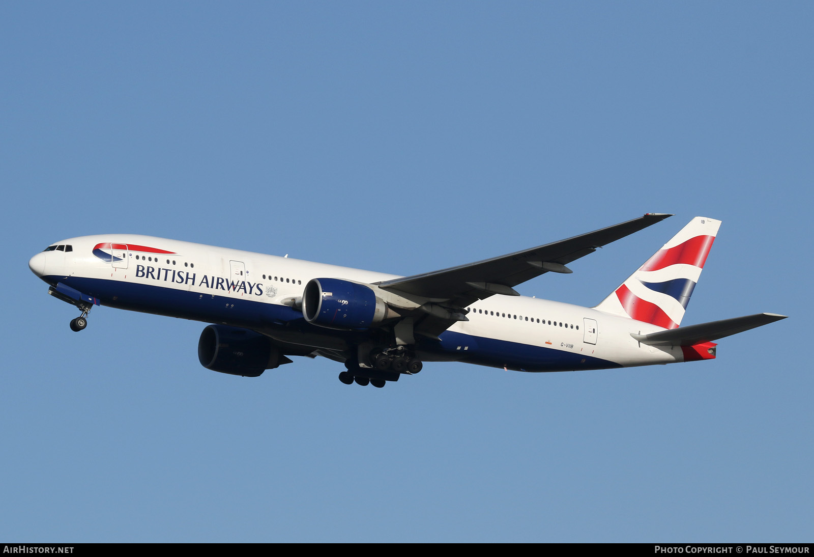 Aircraft Photo of G-VIIB | Boeing 777-236/ER | British Airways | AirHistory.net #116887