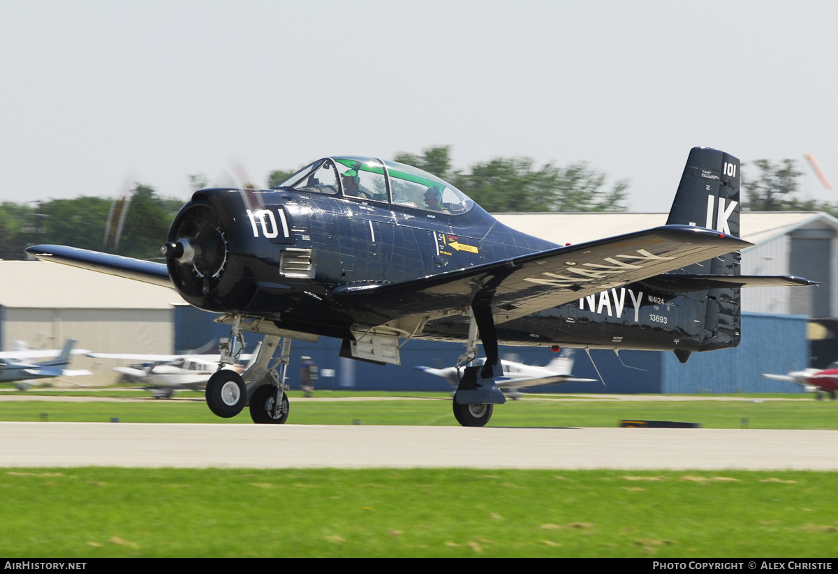 Aircraft Photo of N14124 / 13693 | North American T-28A Trojan | USA - Navy | AirHistory.net #116902