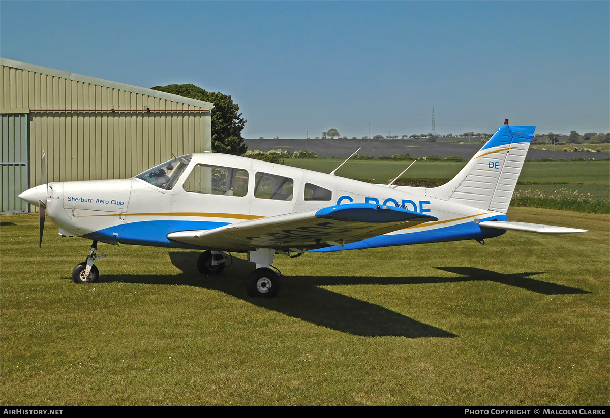 Aircraft Photo of G-BODE | Piper PA-28-161 Warrior II | Sherburn Aero Club | AirHistory.net #116904