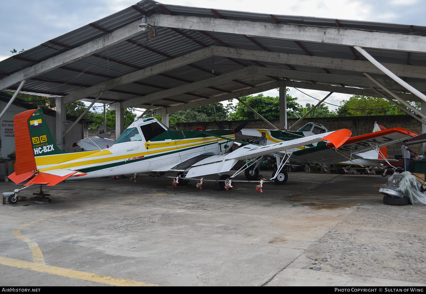 Aircraft Photo of HC-BZX | Cessna T188C Ag Husky | Fumioro | AirHistory.net #116913