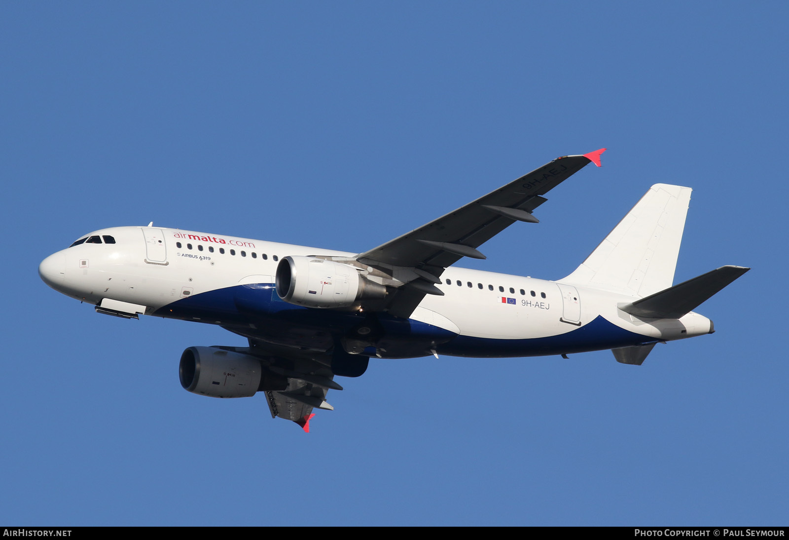 Aircraft Photo of 9H-AEJ | Airbus A319-111 | Air Malta | AirHistory.net #116919