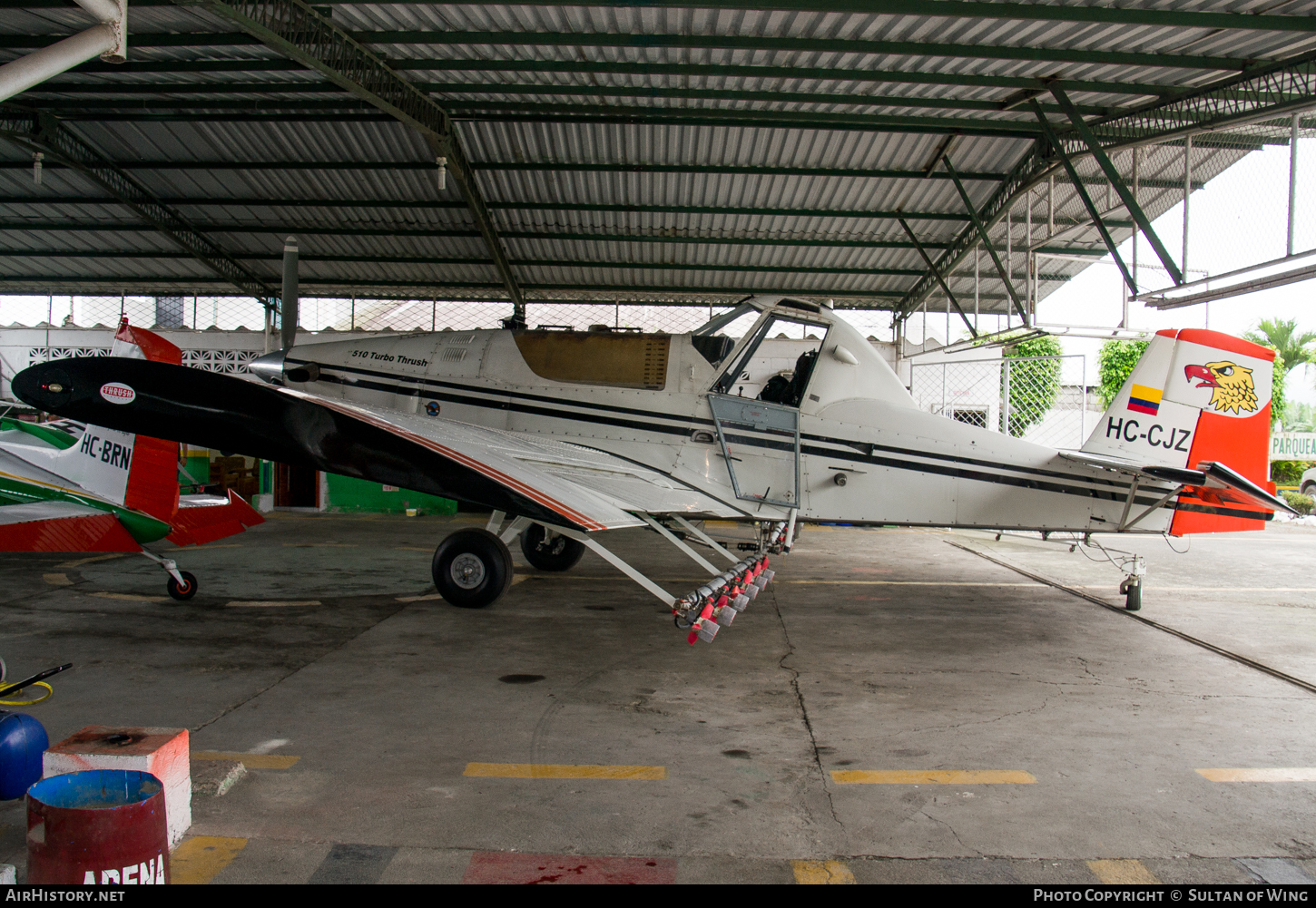 Aircraft Photo of HC-CJZ | Thrush S2R-T34 Thrush 510P | Megsareal | AirHistory.net #116921