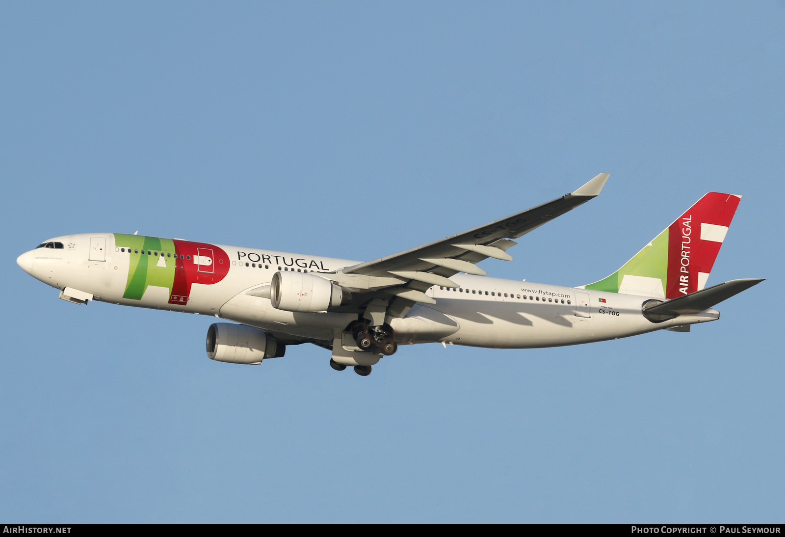 Aircraft Photo of CS-TOG | Airbus A330-223 | TAP Air Portugal | AirHistory.net #116923