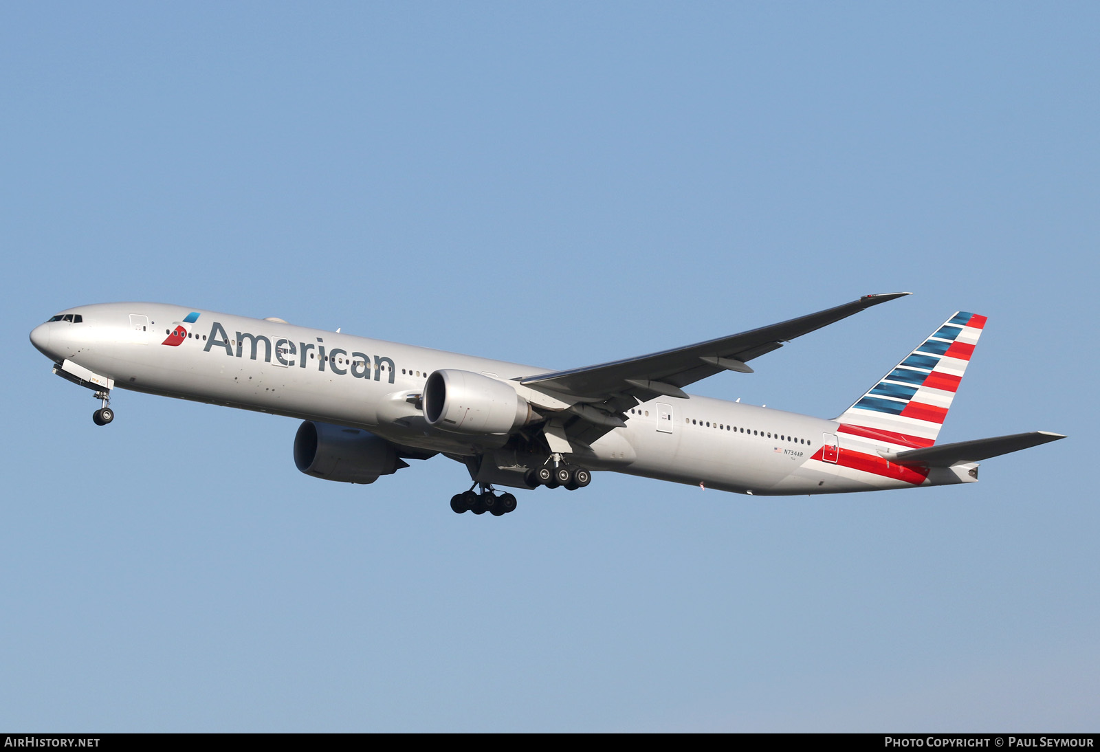 Aircraft Photo of N734AR | Boeing 777-323/ER | American Airlines | AirHistory.net #116929
