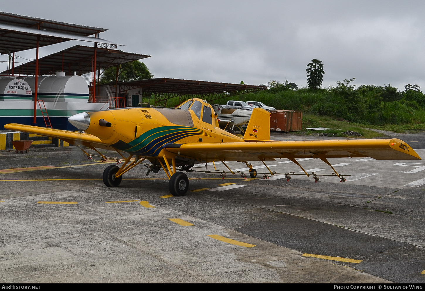 Aircraft Photo of HC-CHF | Ayres S2R-T34 Turbo Thrush | Aerovic | AirHistory.net #116936