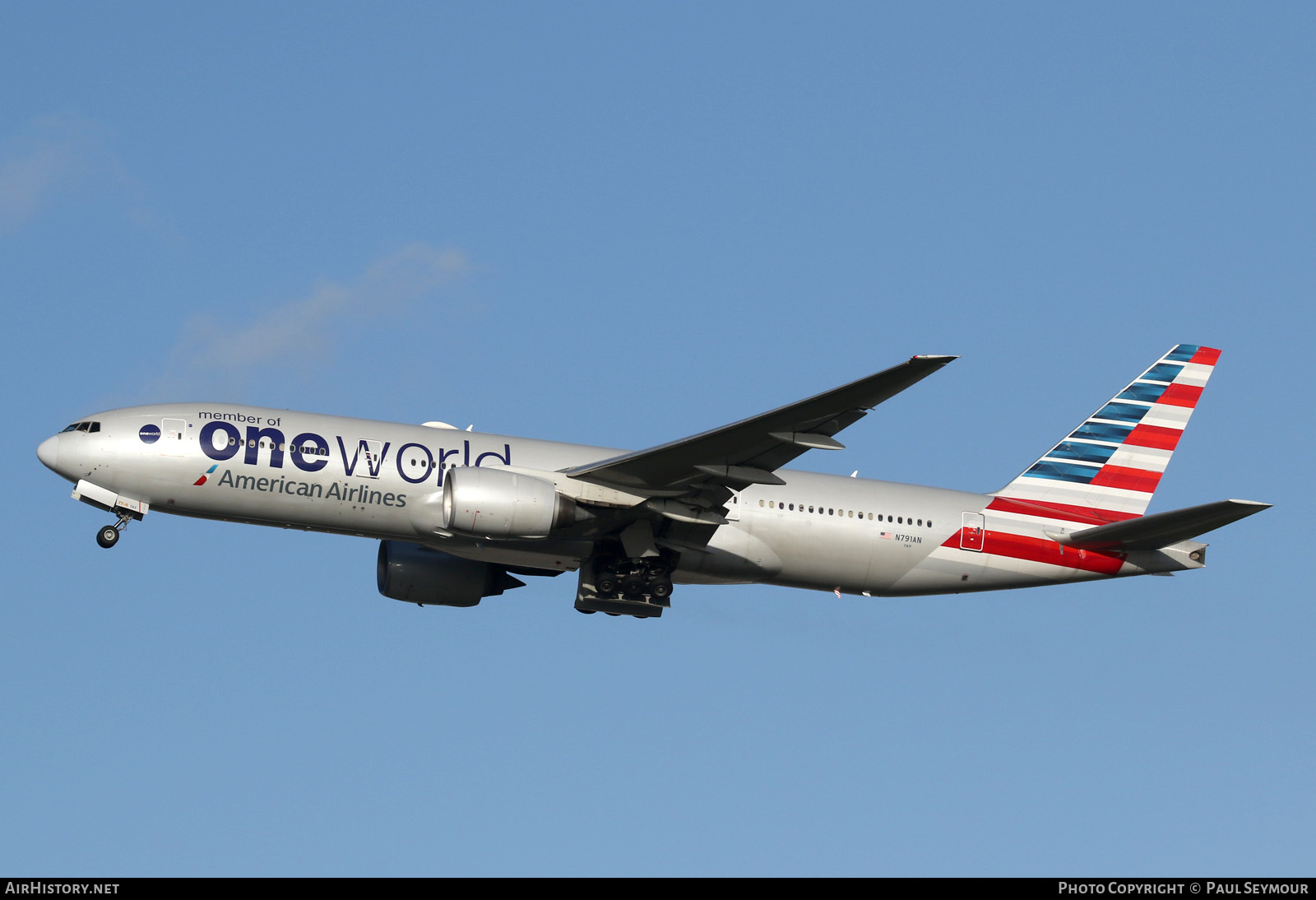 Aircraft Photo of N791AN | Boeing 777-223/ER | American Airlines | AirHistory.net #116937