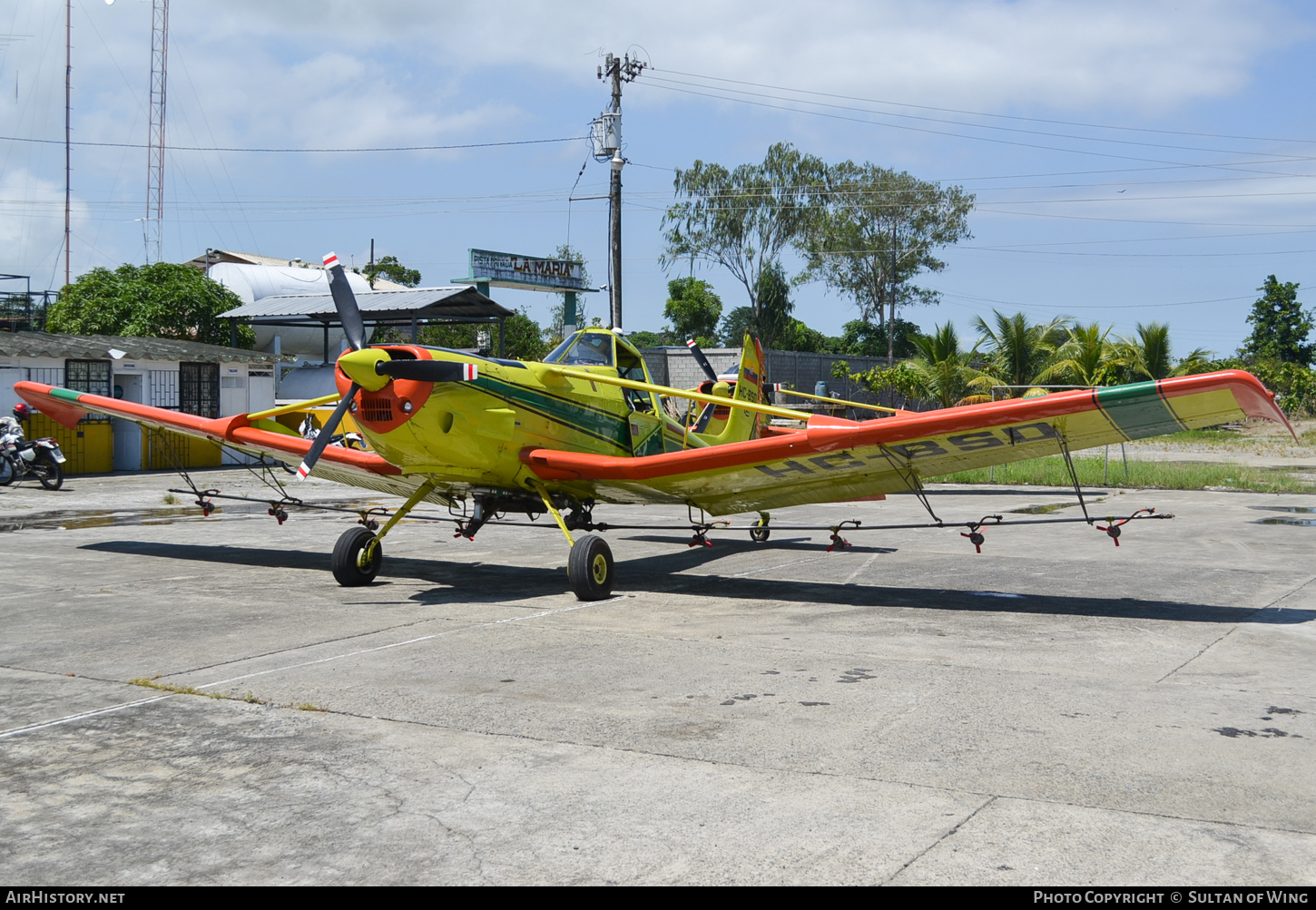 Aircraft Photo of HC-BSD | Cessna T188C Ag Husky | AIFA | AirHistory.net #116951