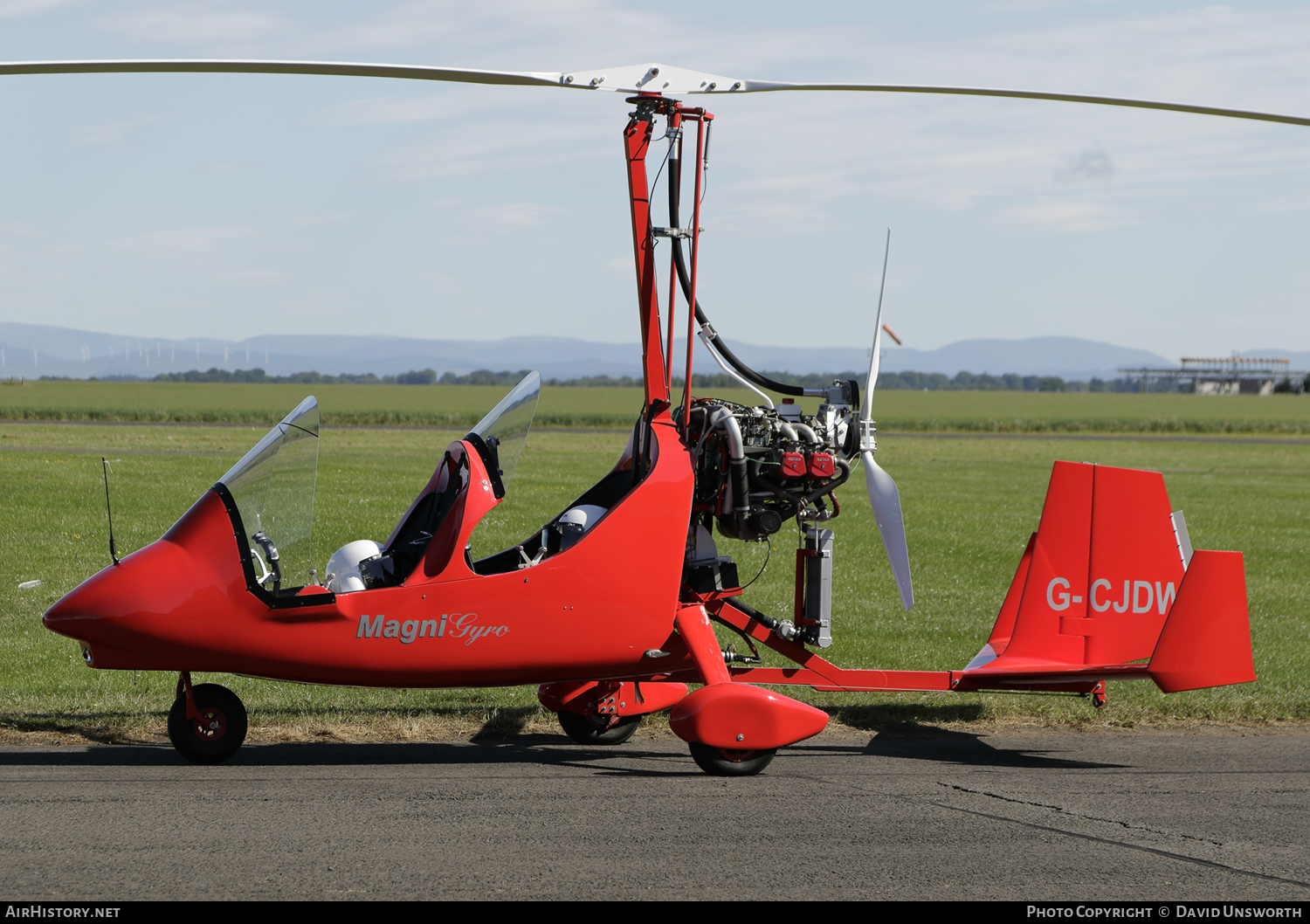 Aircraft Photo of G-CJDW | Magni M-16C Tandem Trainer | AirHistory.net #116958