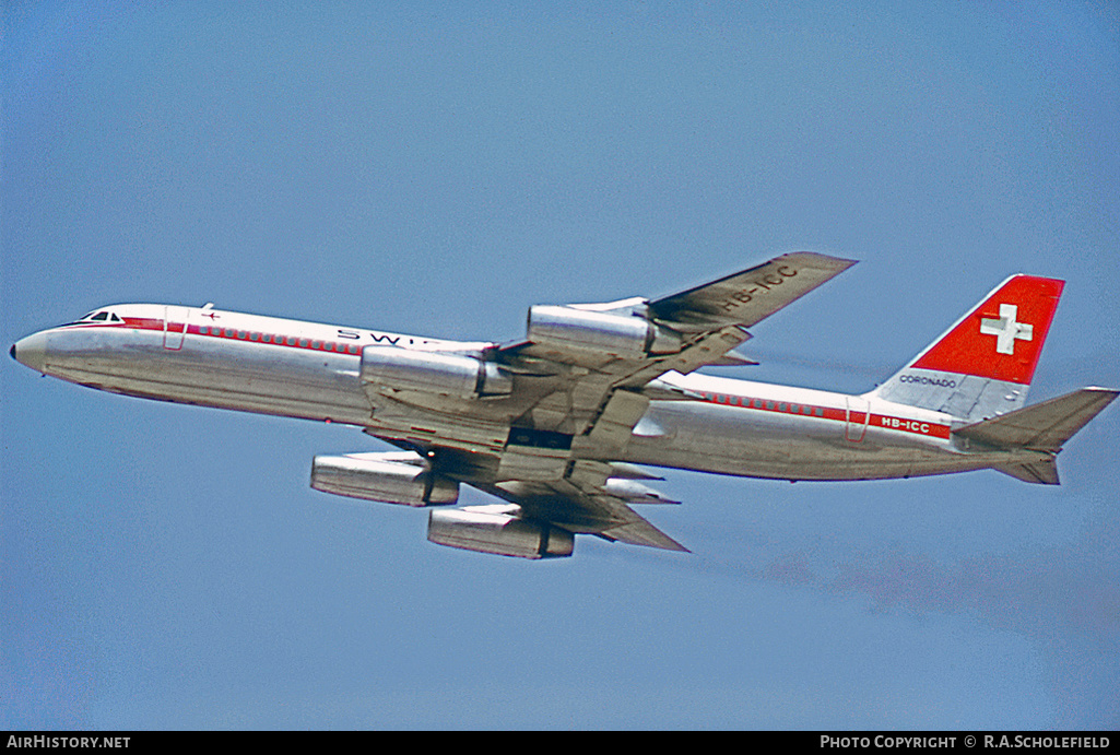Aircraft Photo of HB-ICC | Convair 990A Coronado (30A-6) | Swissair | AirHistory.net #116965