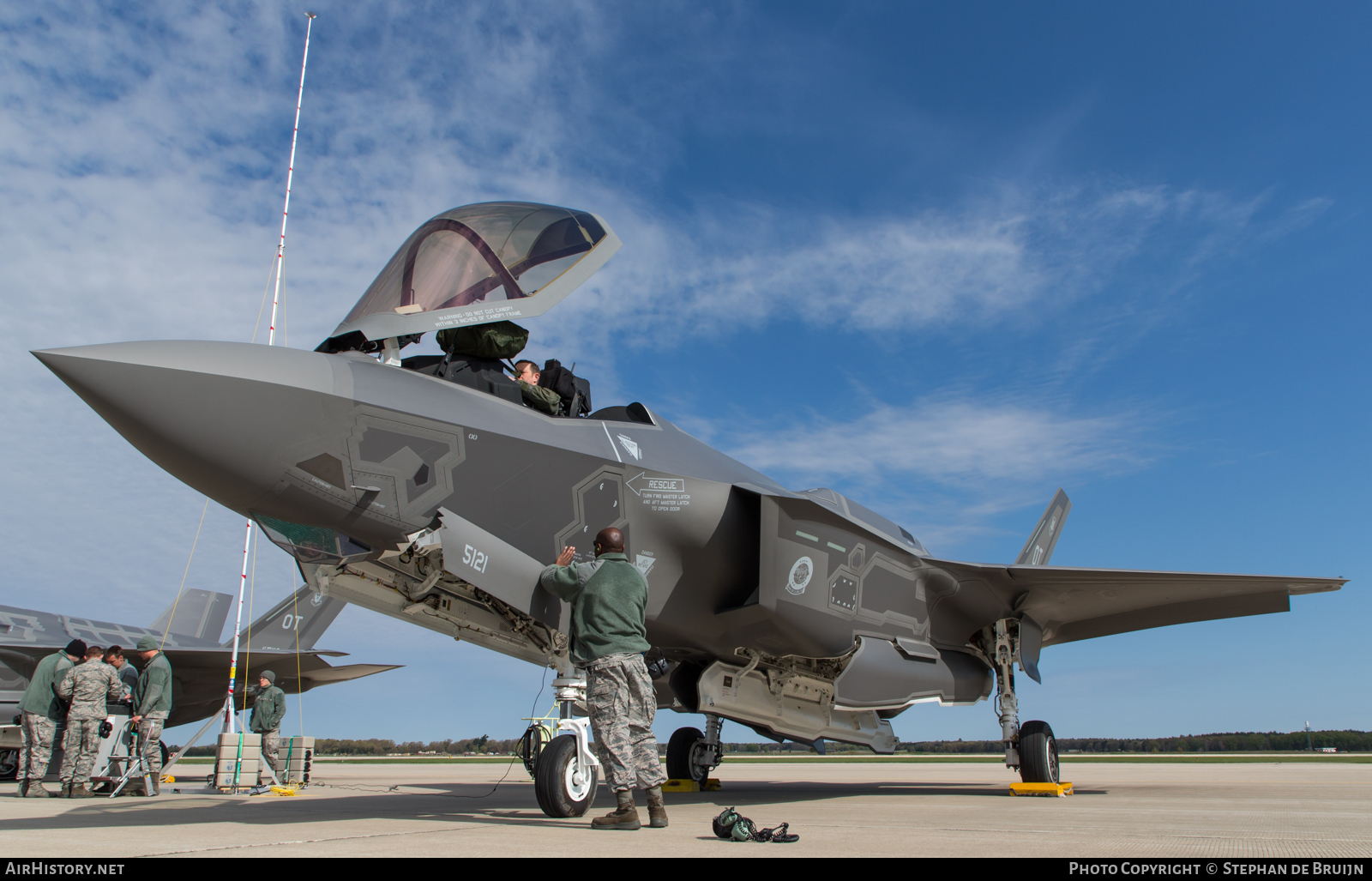 Aircraft Photo of 15-5121 / AF15-5121 | Lockheed Martin F-35A Lightning II | USA - Air Force | AirHistory.net #116968