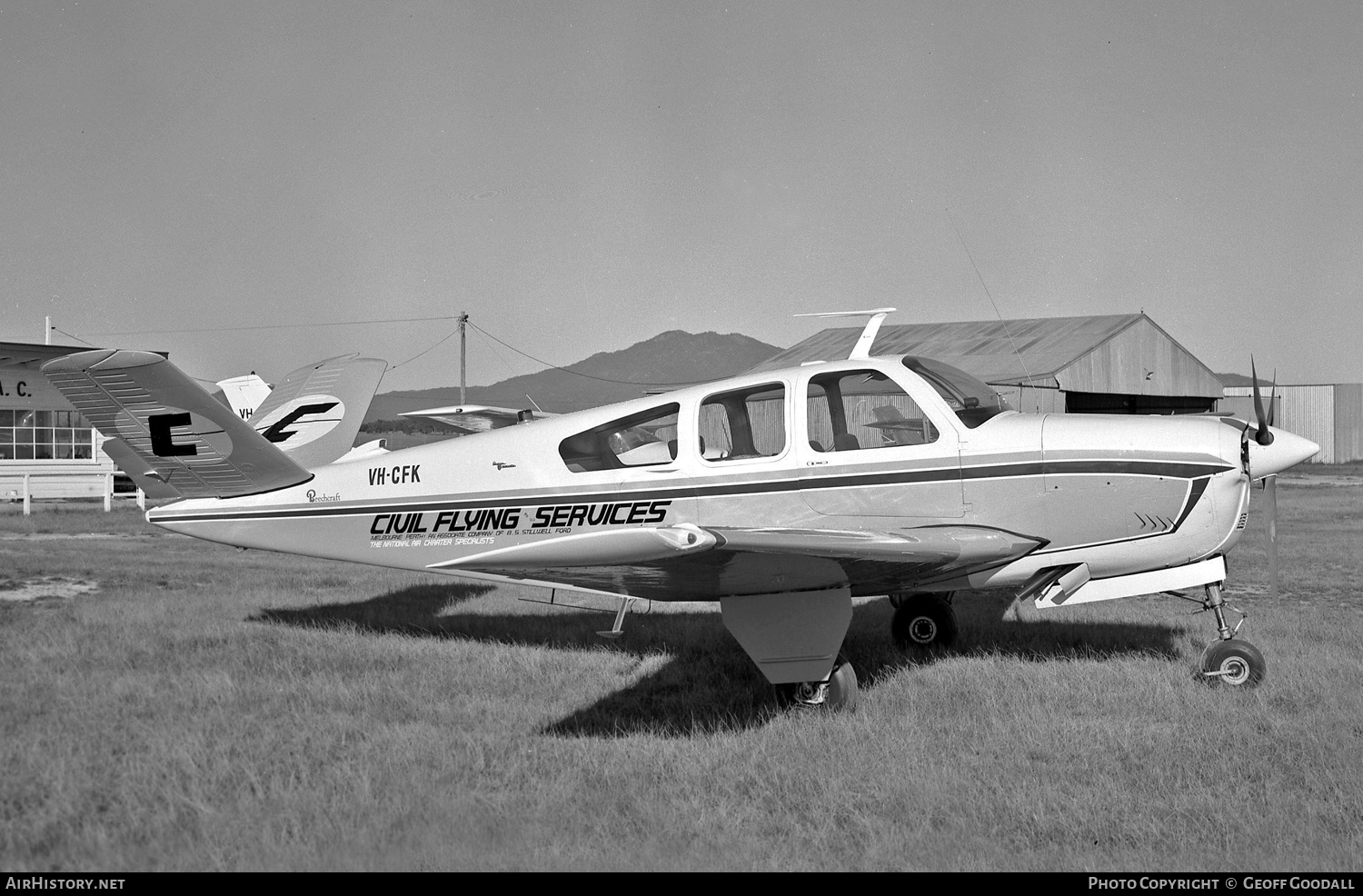 Aircraft Photo of VH-CFK | Beech V35 Bonanza | Civil Flying Services | AirHistory.net #116979